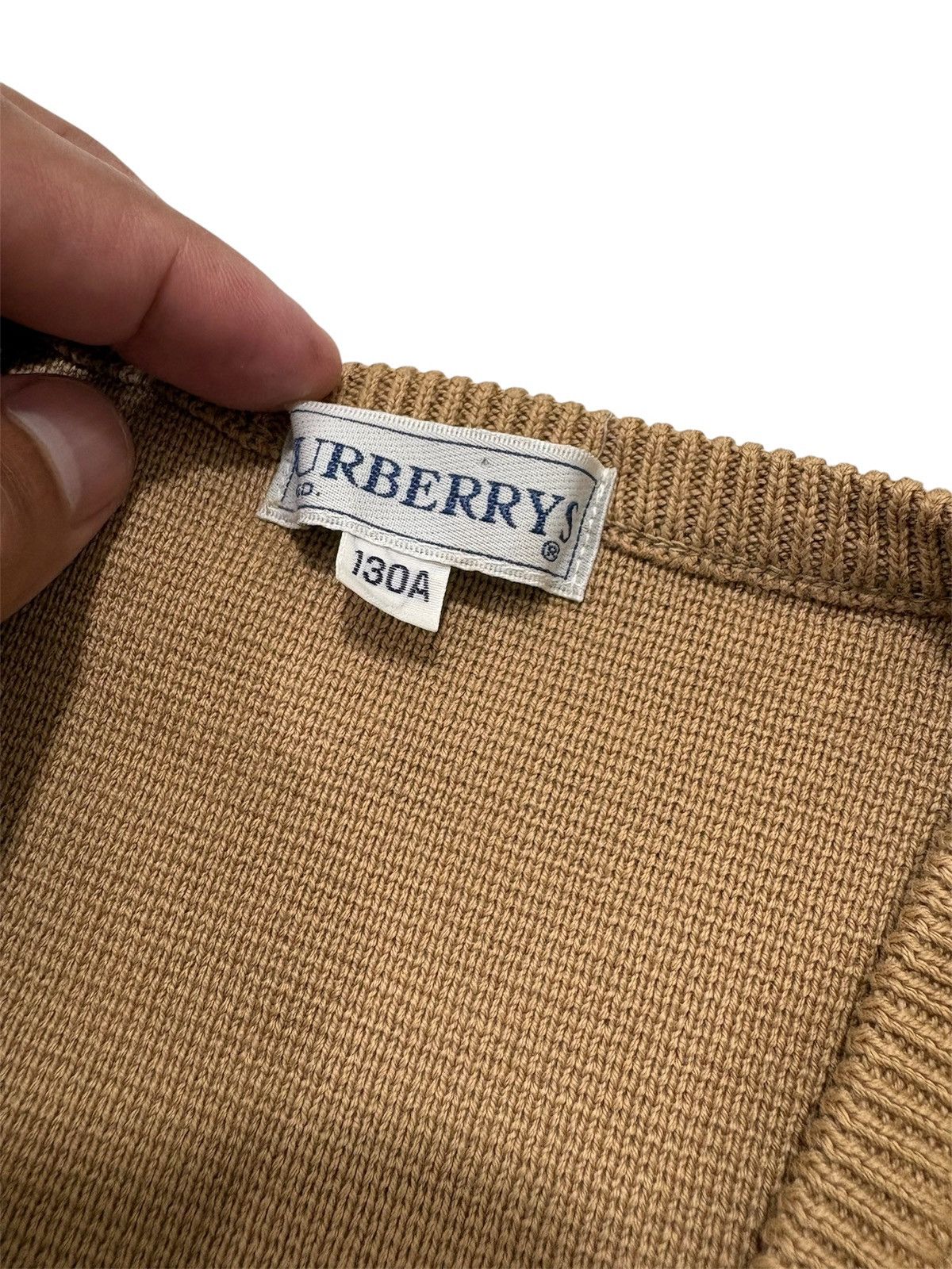 Burberry Vintage Burberry’s cardigan Kid size 130A Size ONE SIZE - 9 Thumbnail