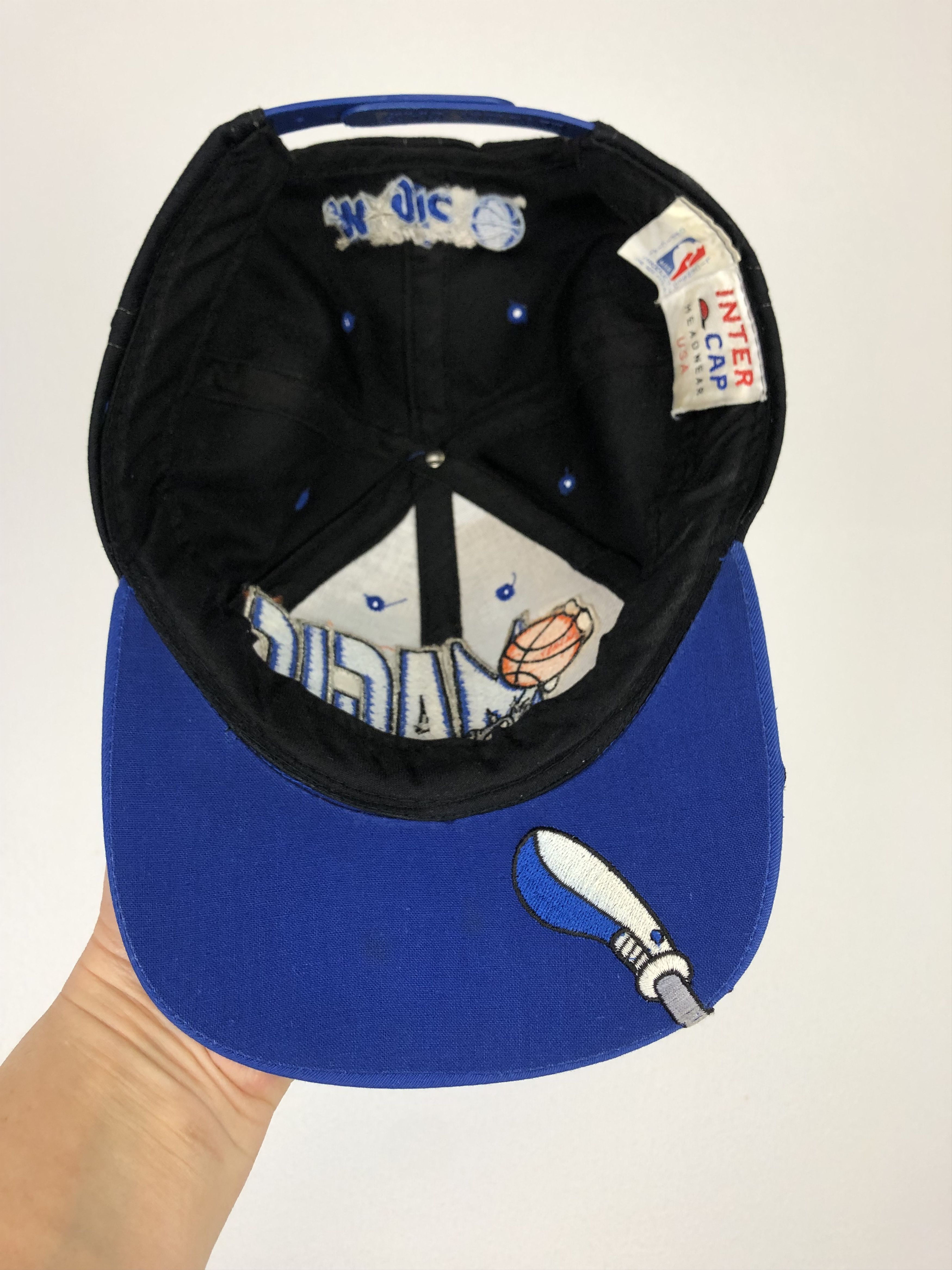 NBA × Vintage Vintage Orlando Magic Hat Cap Snapback Intercap Bunny Adult Size ONE SIZE - 8 Thumbnail