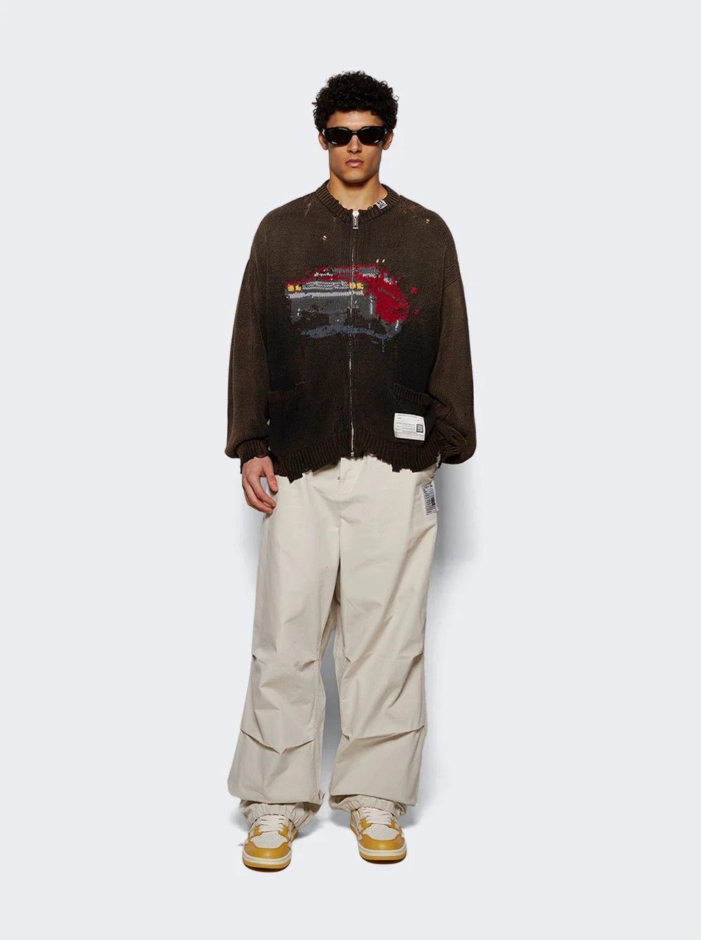 Amiri o1s1wg110426 Debossed MA Quad Skel Top Low Sneakers Size US 14 / EU 47 - 3 Thumbnail