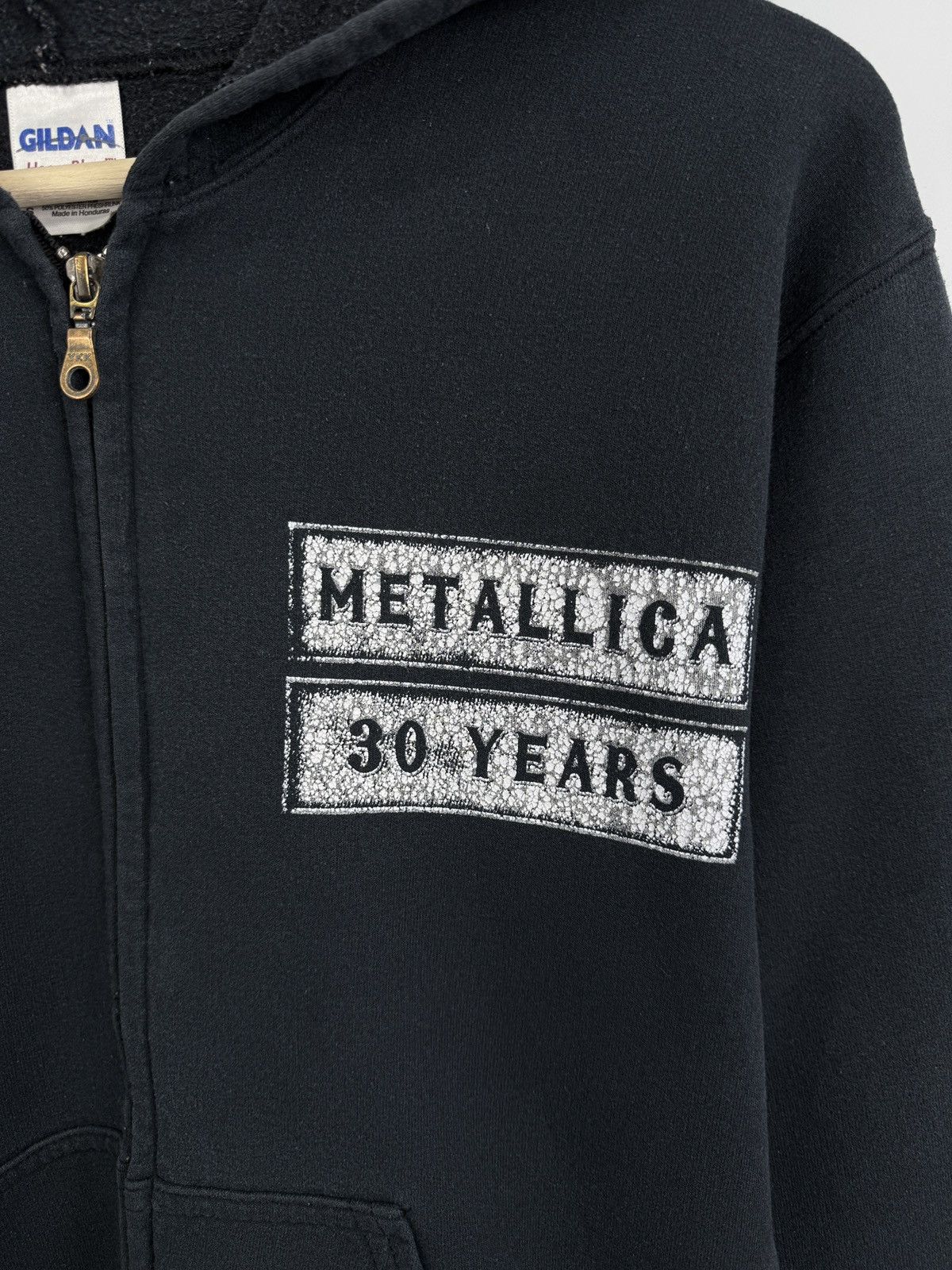 Metallica 🇺🇸 Vintage Metallica 30 Years Since 1981 Zip Hoodie Y2K Retro Size US S / EU 44-46 / 1 - 9 Thumbnail