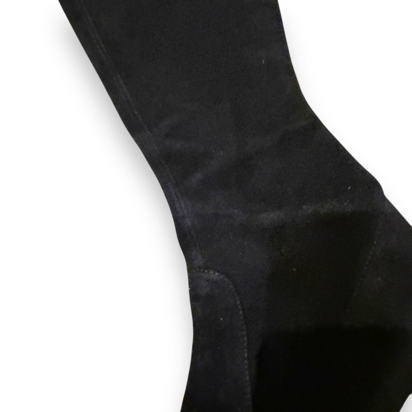 Stuart Weitzman Stuart Weitzman Chicboot Black Suede Knee High Boots Sz 8W Size US 8 / IT 38 - 14 Thumbnail