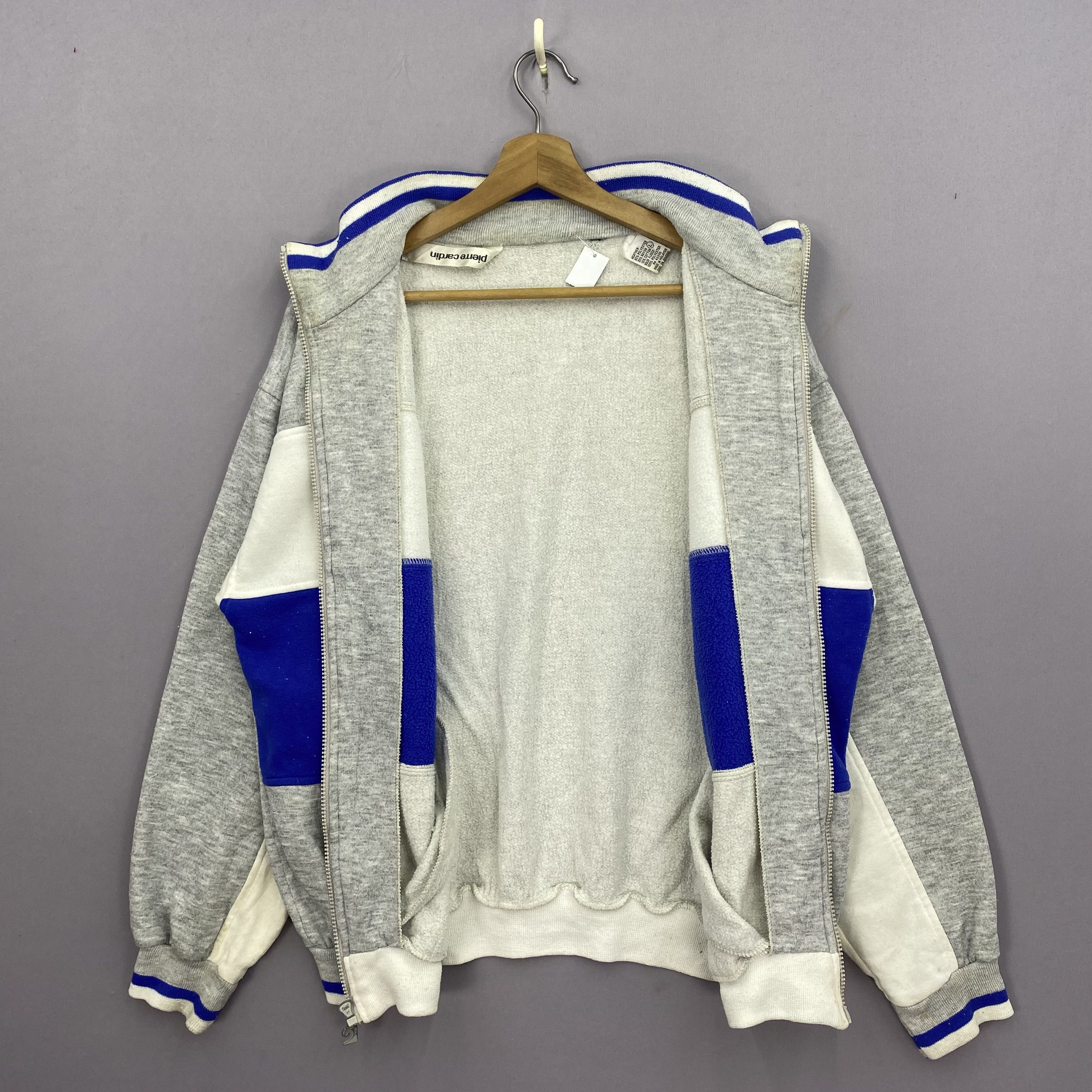 Pierre Cardin Vintage Pierre Cardin Sweater Zipper Y2K Style Sweatshirt Size US XL / EU 56 / 4 - 3 Thumbnail