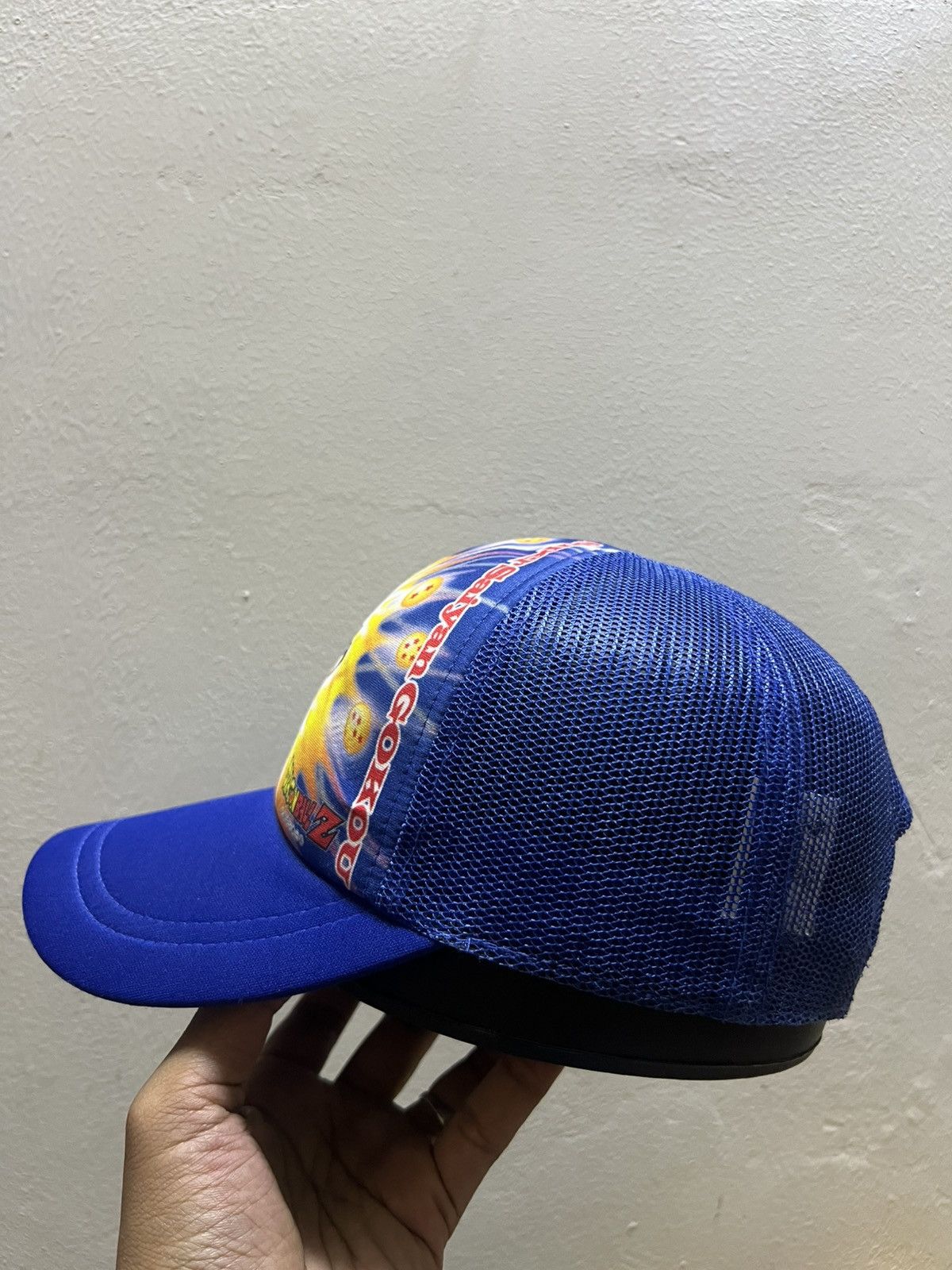 Japanese Brand Dragon Ball Z Super Saiyan Trucker Hat Size ONE SIZE - 3 Thumbnail
