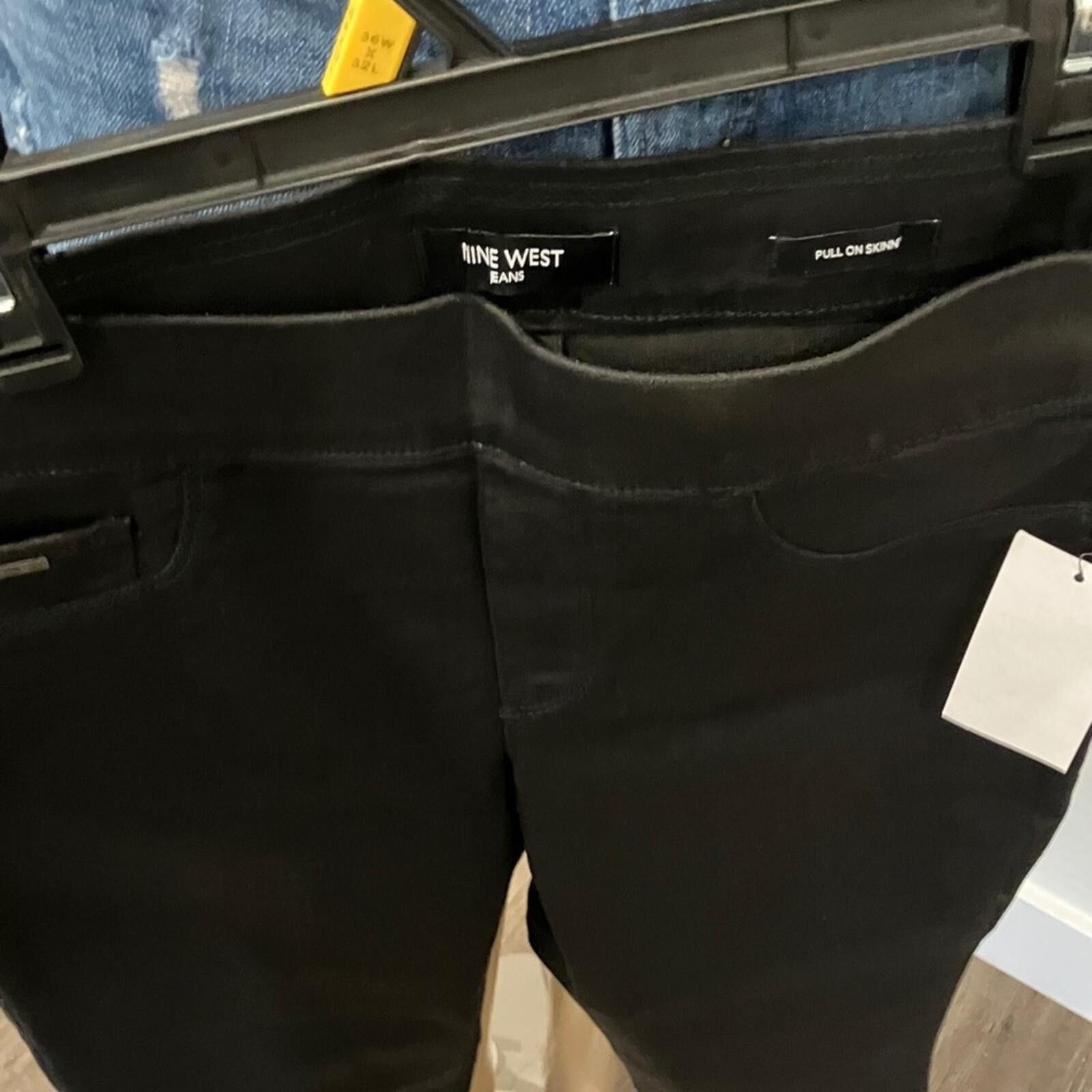 Nine West Nine West Women's Black Jeggings Size 34" / US 12 / IT 48 - 5 Thumbnail
