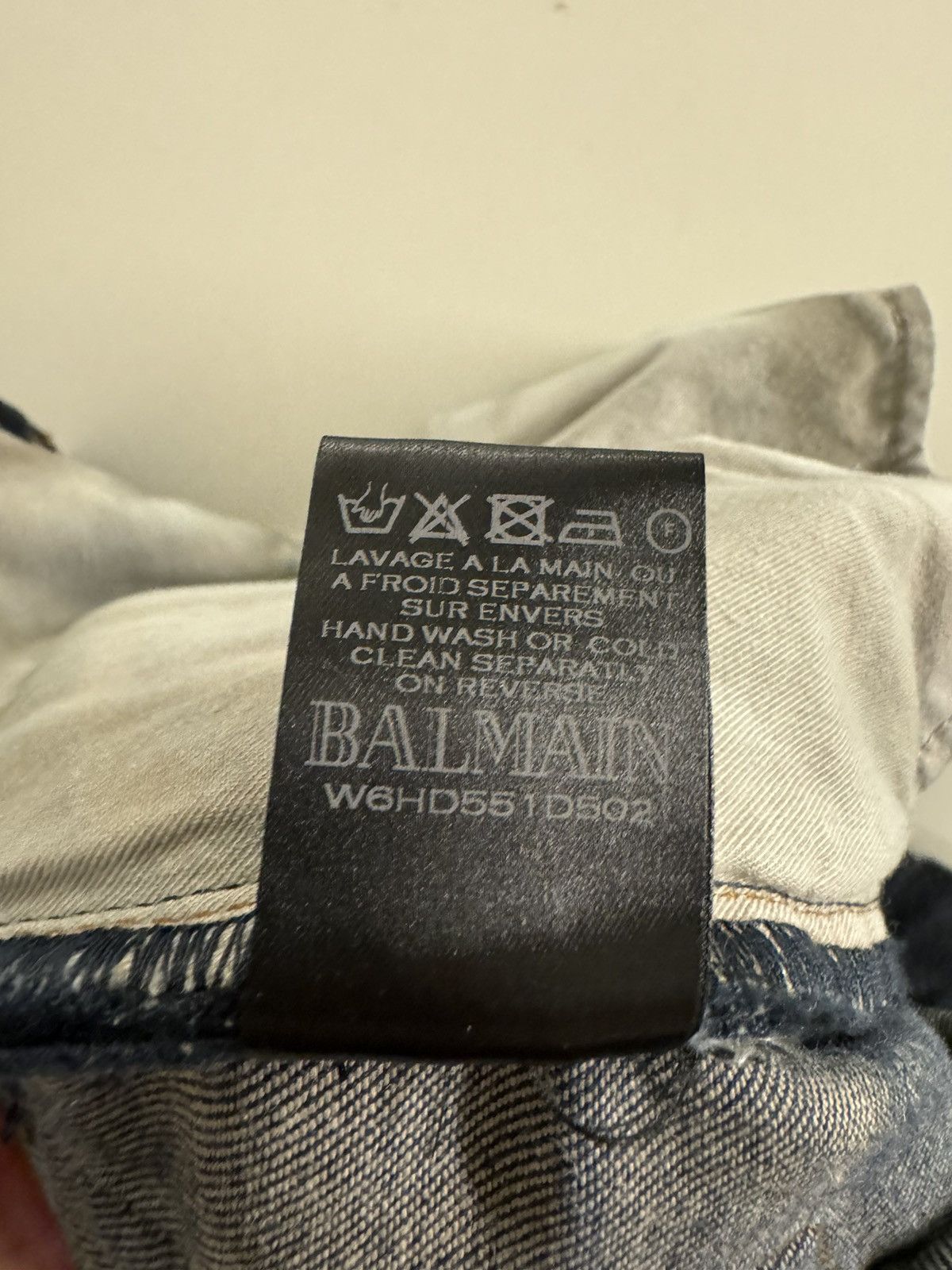 Balmain Balmain Biker Denim Size US 30 / EU 46 - 7 Thumbnail