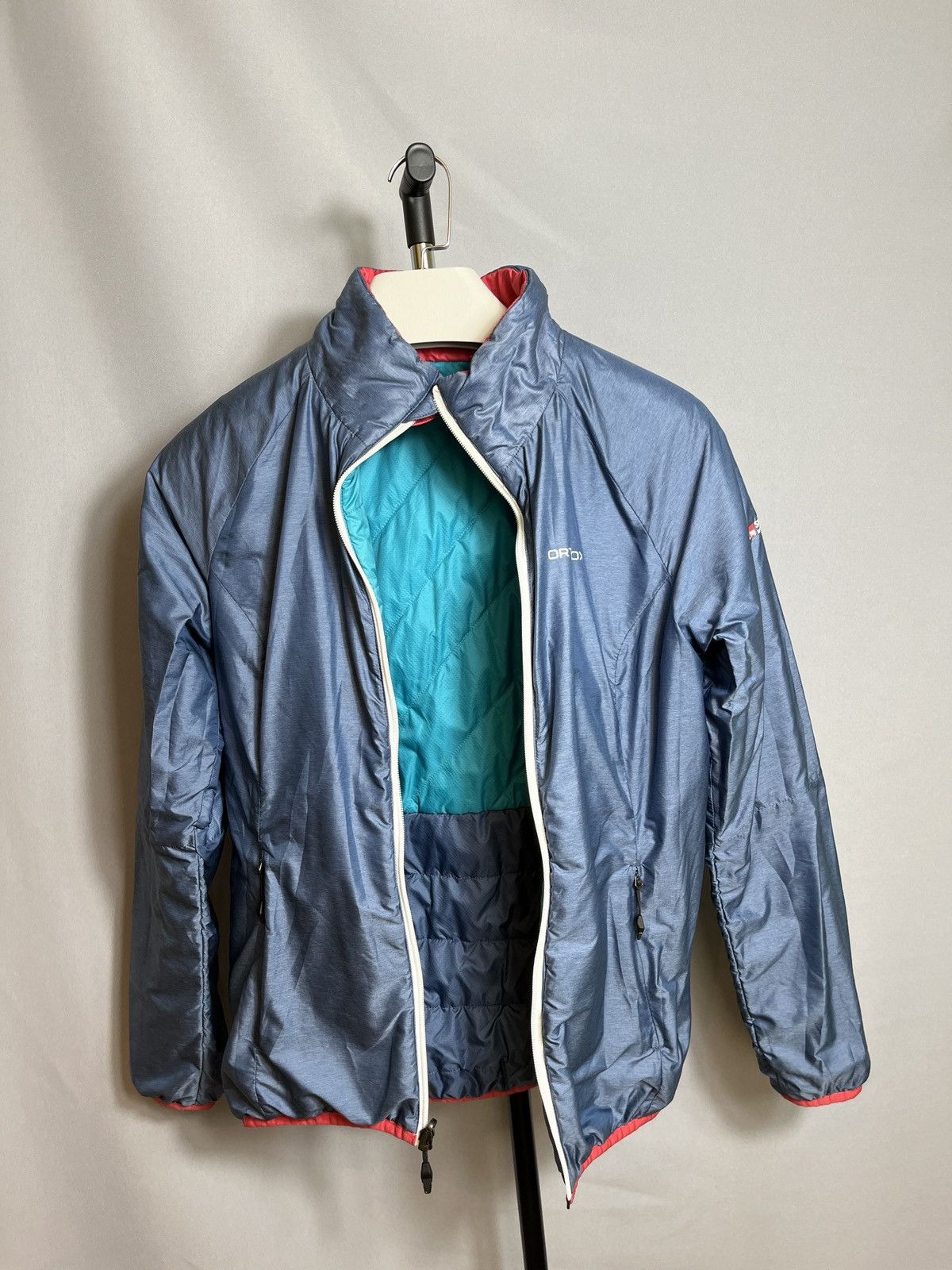 ORTOVOX × Sports Specialties Ortovox SwissWool Reversible Jacket Womens Blue Pink Size M / US 6-8 / IT 42-44 - 11 Thumbnail