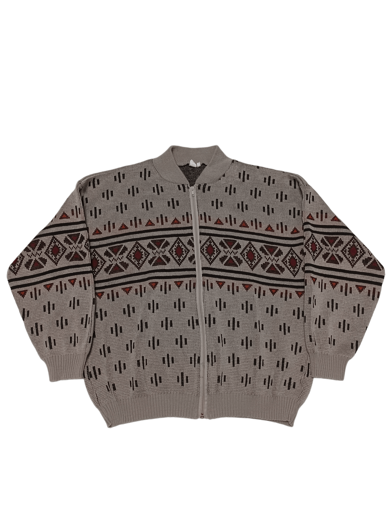 Other VINTAGE MADE IN ITALY 90S ACRYLIC CARDIGAN ON LAMPO OVERSIZE Size US L / EU 52-54 / 3 - 1 Thumbnail