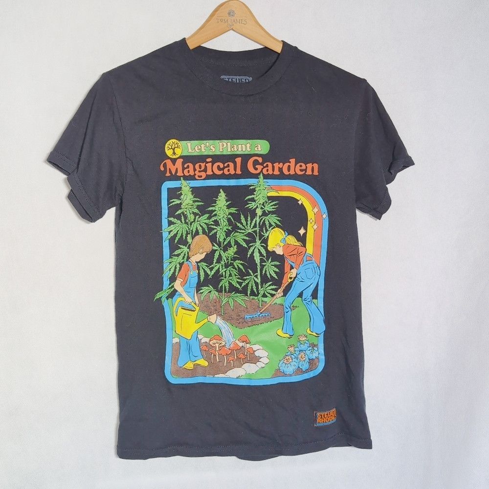 Other Magical Garden Funny Shirt by Stephen Rhodes sz S Size US S / EU 44-46 / 1 - 2 Thumbnail