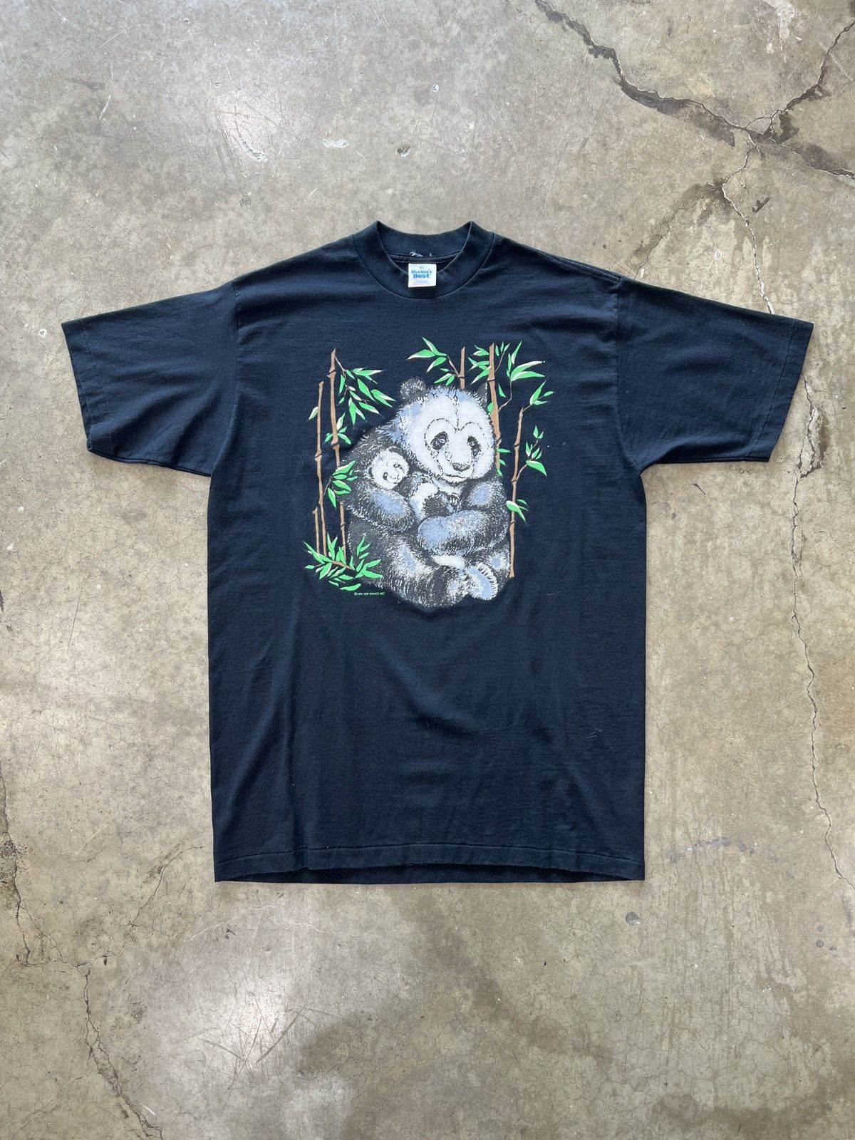 Vintage Vintage Single Stitch Panda Nature Tee XL Size US XL / EU 56 / 4 - 2 Thumbnail