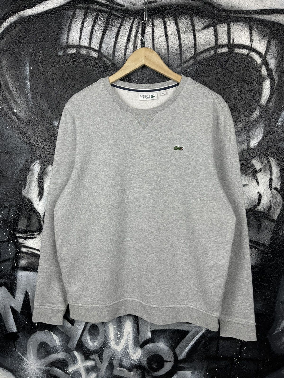Lacoste Lacoste Sport Grey Basic Sweatshirt Men’s Size L Size US L / EU 52-54 / 3 - 2 Thumbnail