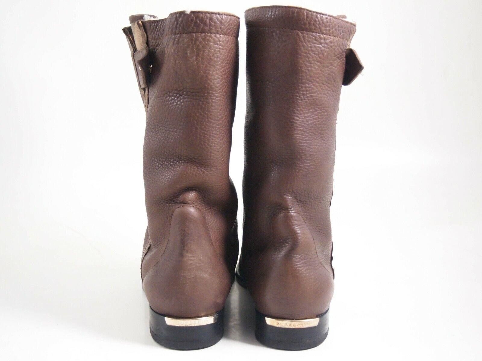 Burberry Burberry Boots Brown Lambskin Shearling Leather US 7 EU 37 Size US 7 / IT 37 - 5 Thumbnail