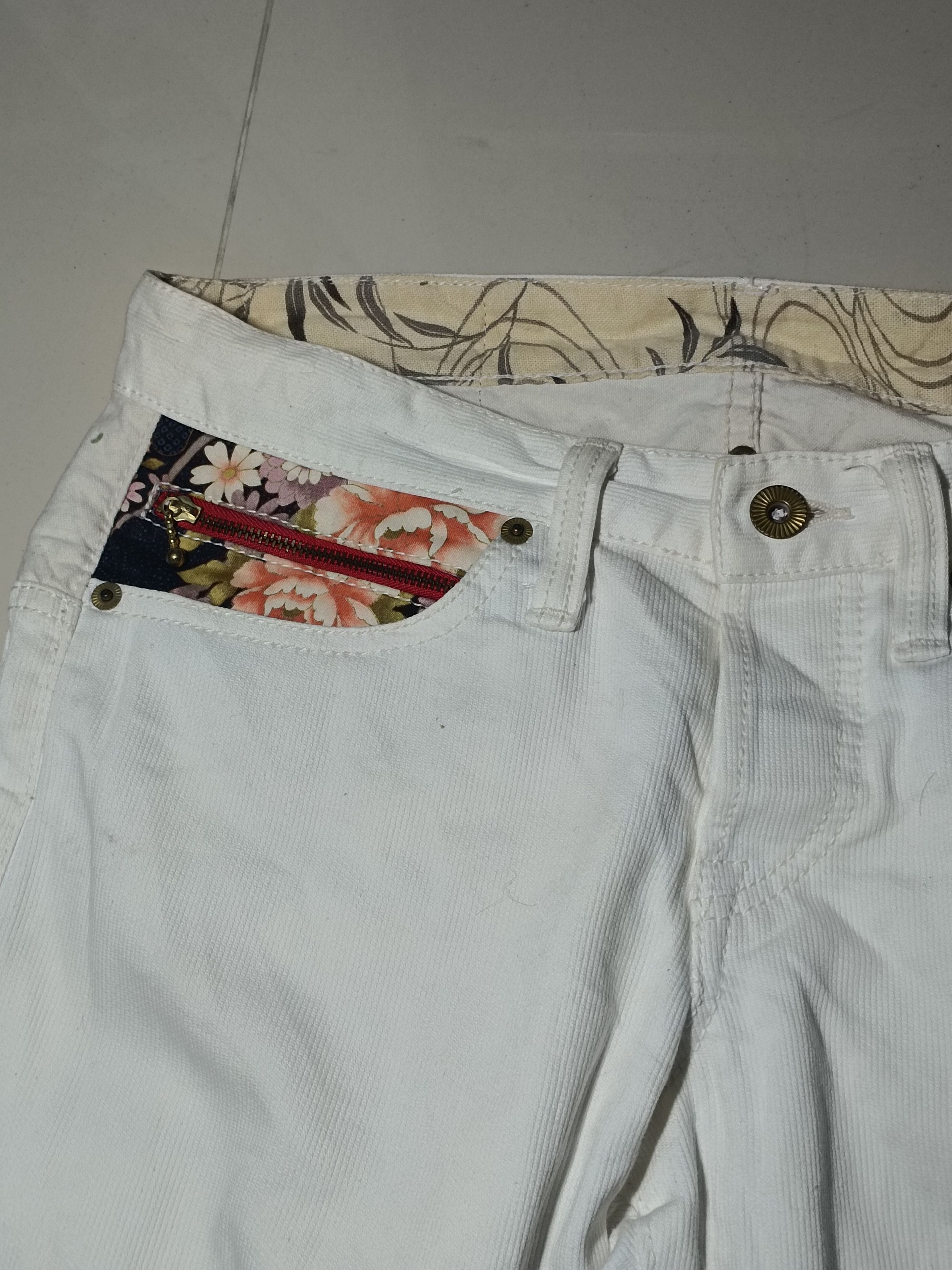 14th Addiction × Eternal × If Six Was Nine Japanese Brand Y2K Eternal Flower Sukajan Jeans Size US 30 / EU 46 - 10 Thumbnail