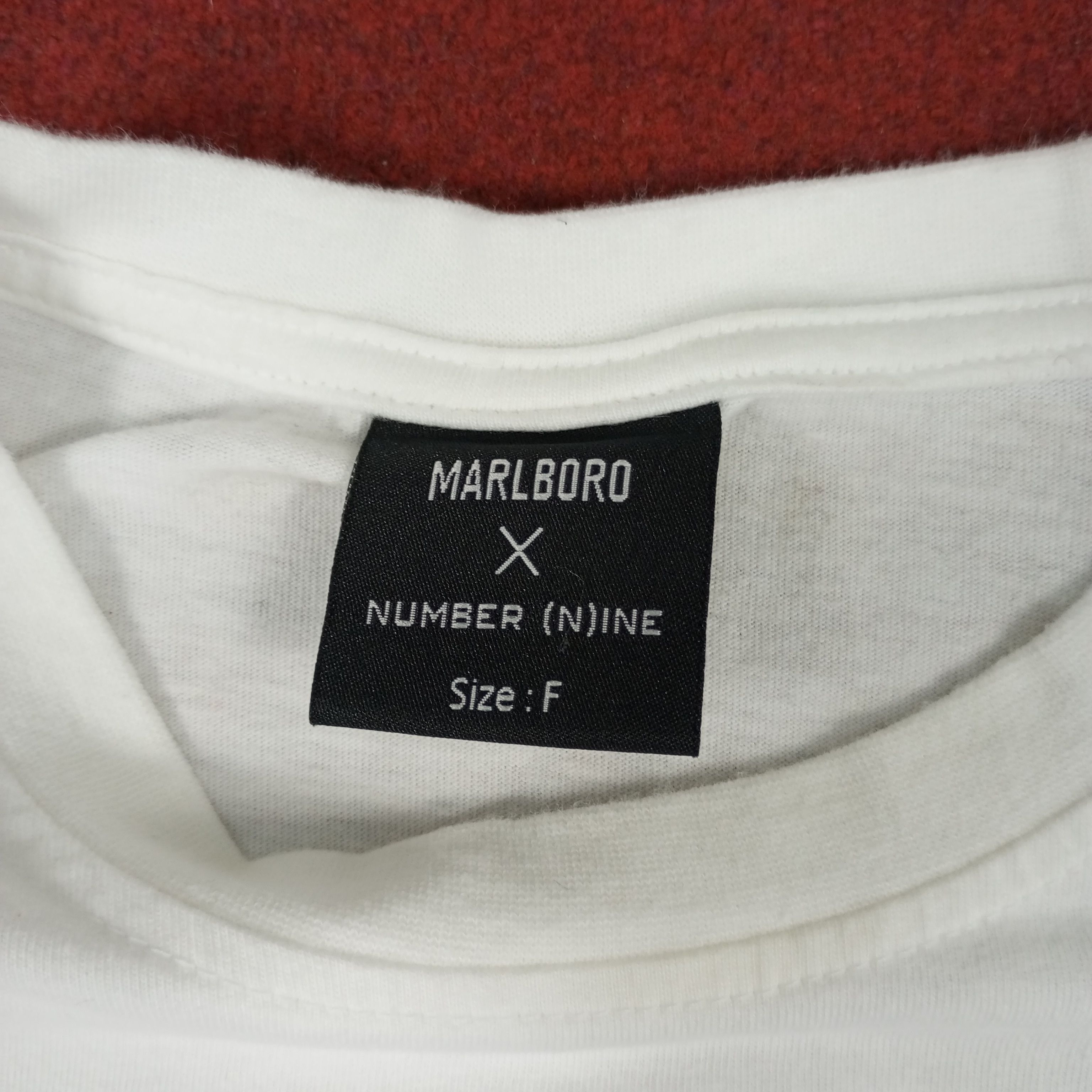 Marlboro × Number (N)ine × Vintage Marlboro X Number Nine Designer Japanese Brand Custom Tshirt Size US M / EU 48-50 / 2 - 6 Thumbnail