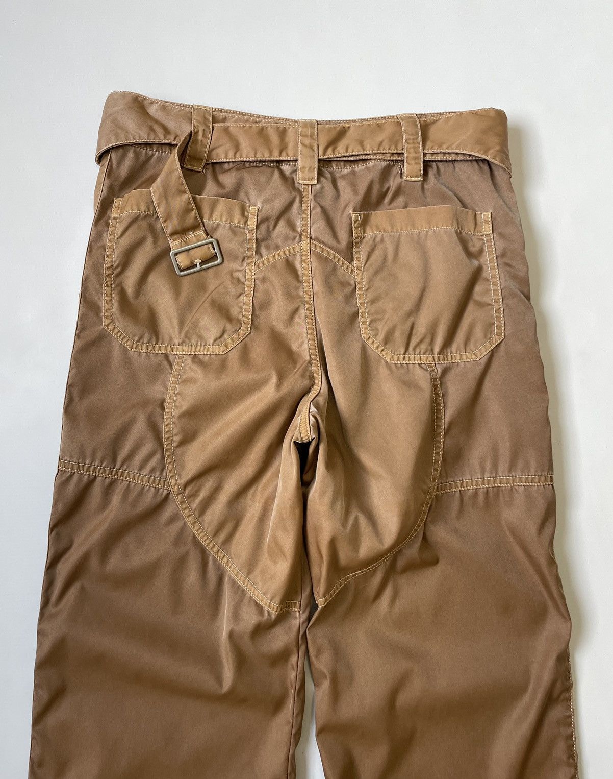 Maison Margiela Sample Over Dyed Nylon Cargo Trousers Size US 32 / EU 48 - 16 Thumbnail