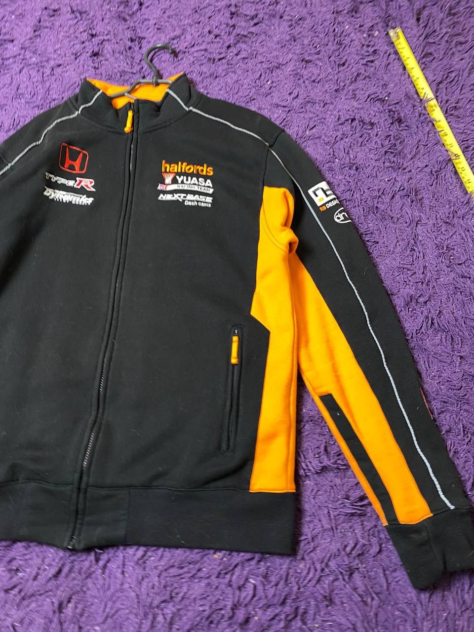 Honda Streetwear Print Size XXL Sweatshirt Zip Y2K HONDA Size US XXL / EU 58 / 5 - 5 Thumbnail