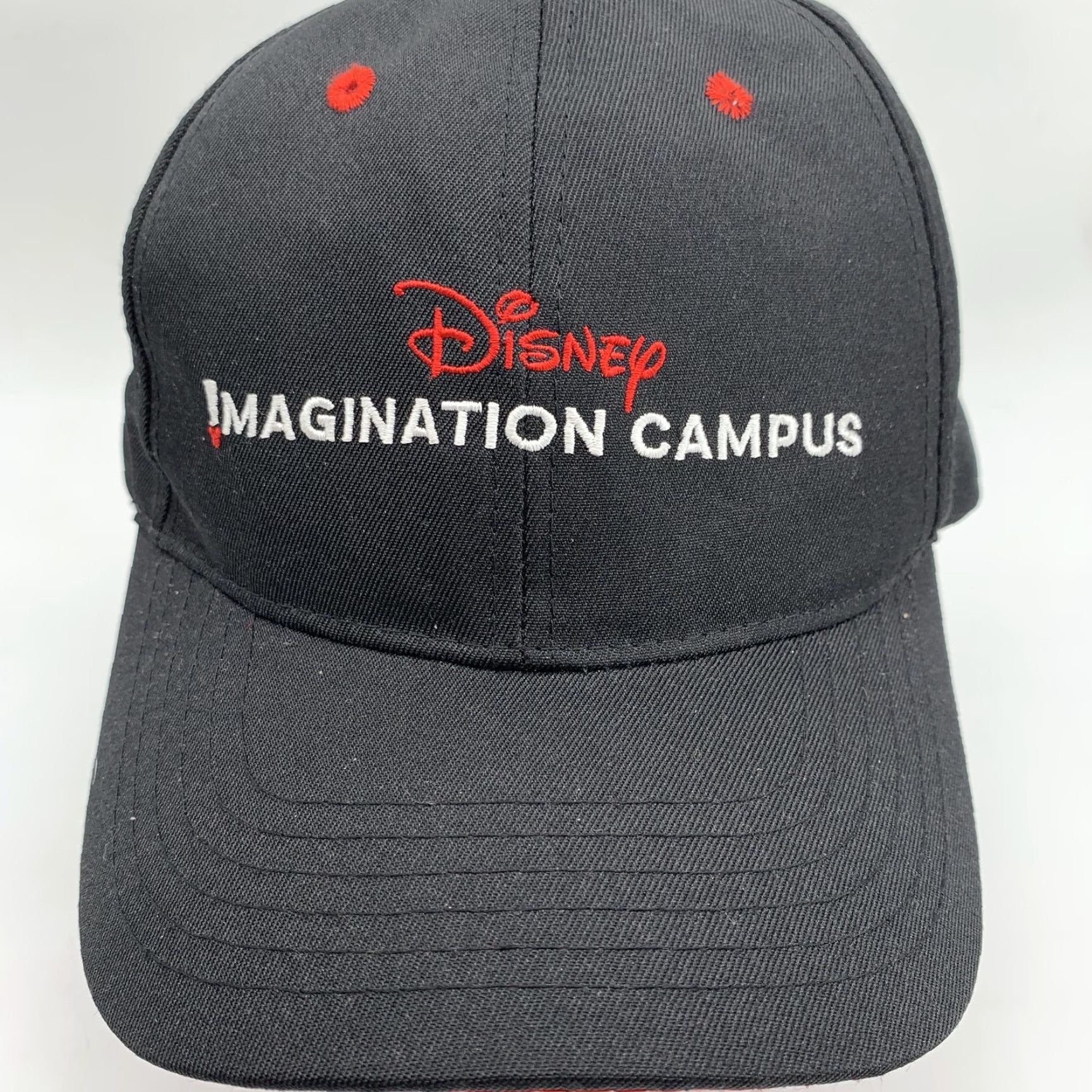 Disney Disney Imagination Campus Hat Cap Strap Back Mens Black Twill Baseball One Size Size ONE SIZE - 3 Thumbnail