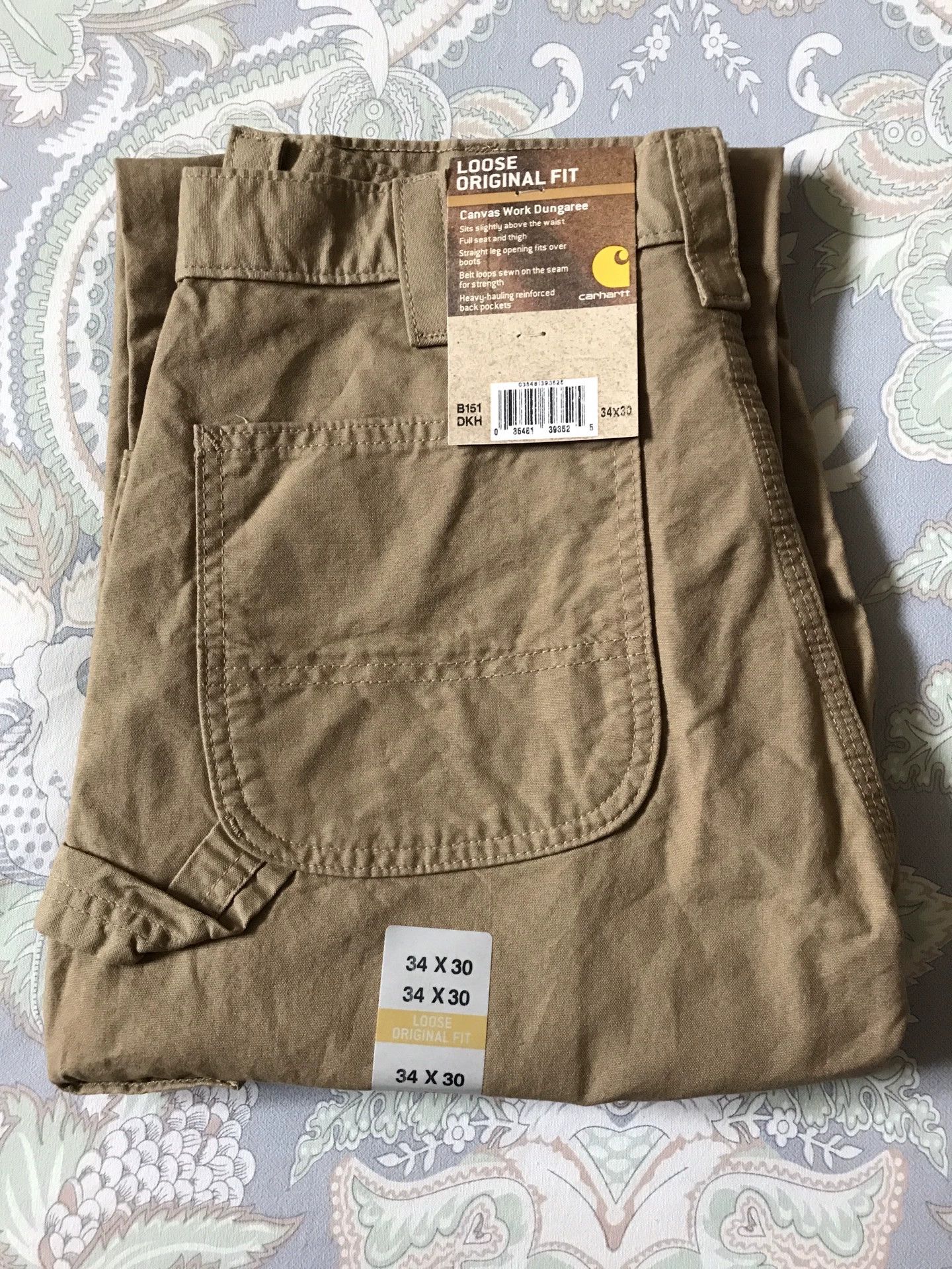 Carhartt Carhartt B151 Canvas Work Pants W34L30 Size US 34 / EU 50 - 1 Thumbnail