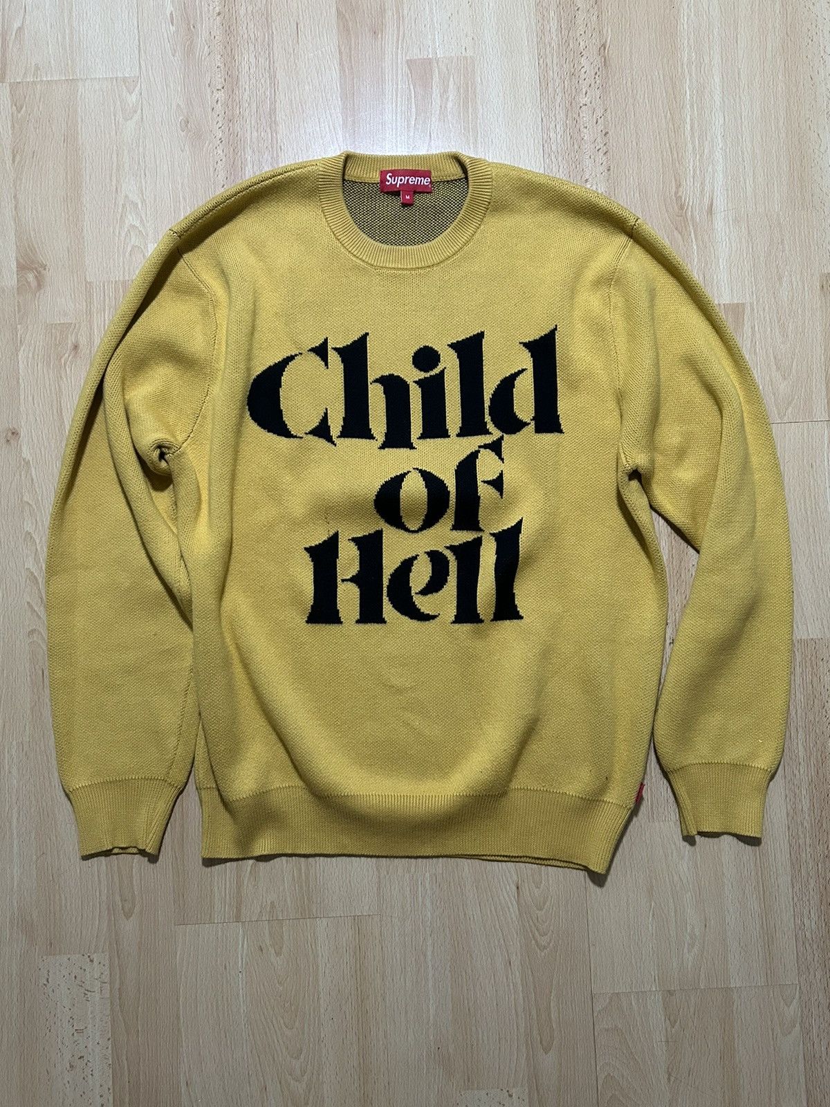 Supreme Supreme Child Of Hell Sweater FW 2015 | Grailed