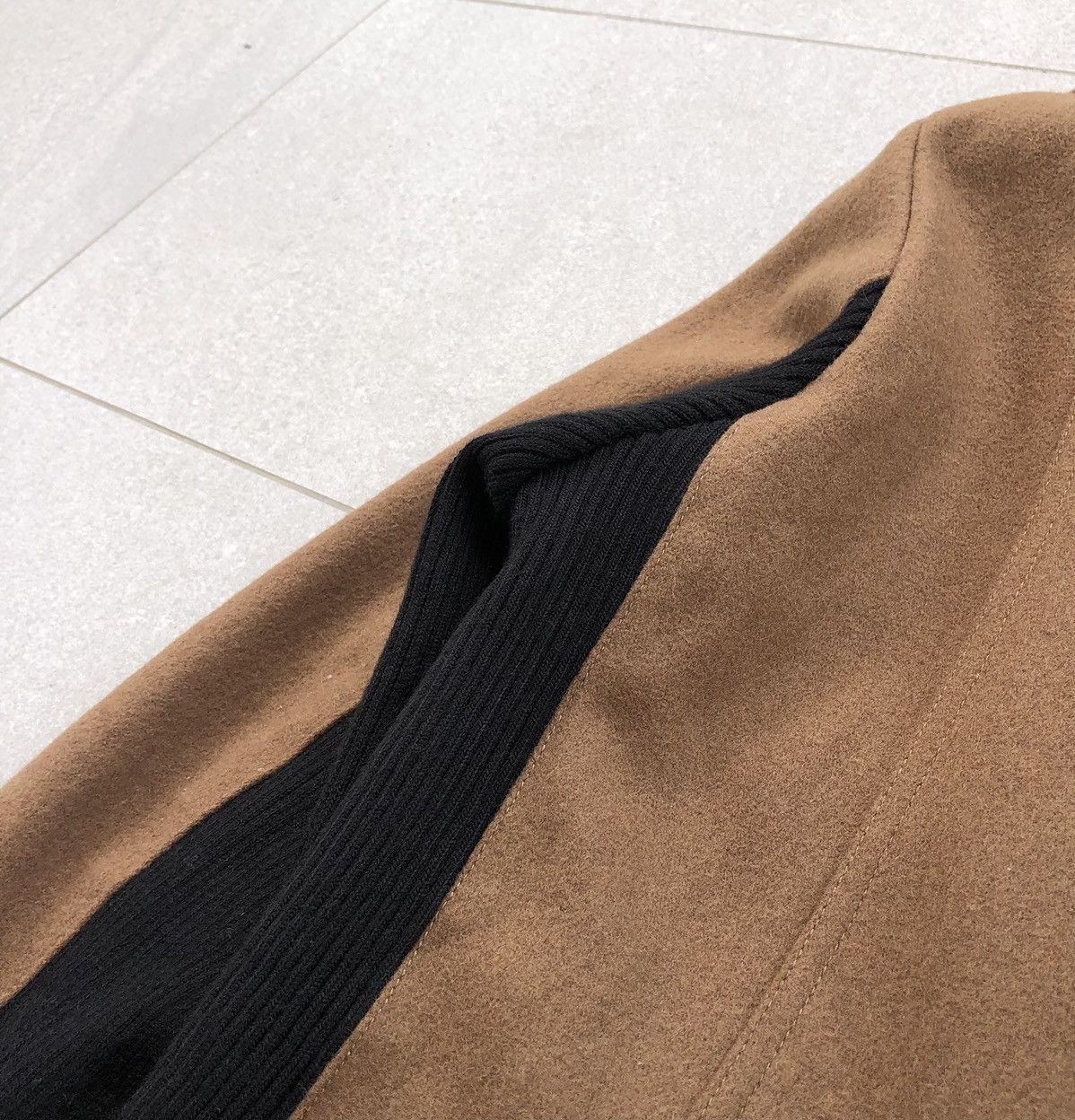 semanticdesign Japanese Brand Semantic Design Black Rip Wool Jacket Size US M / EU 48-50 / 2 - 12 Thumbnail