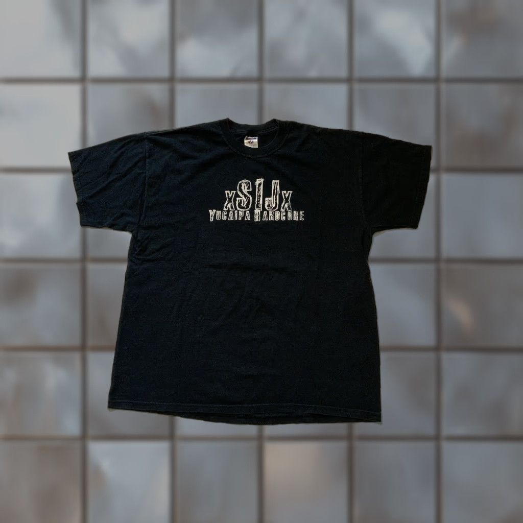Jerzees XSIJX Yucaipa Hardcore We Will Break Before We Bend Punk Rock Band T-Shirt XL Mens Black XL Punk 90s Concert Style T-Shirt Size US XL / EU 56 / 4 - 1 Thumbnail