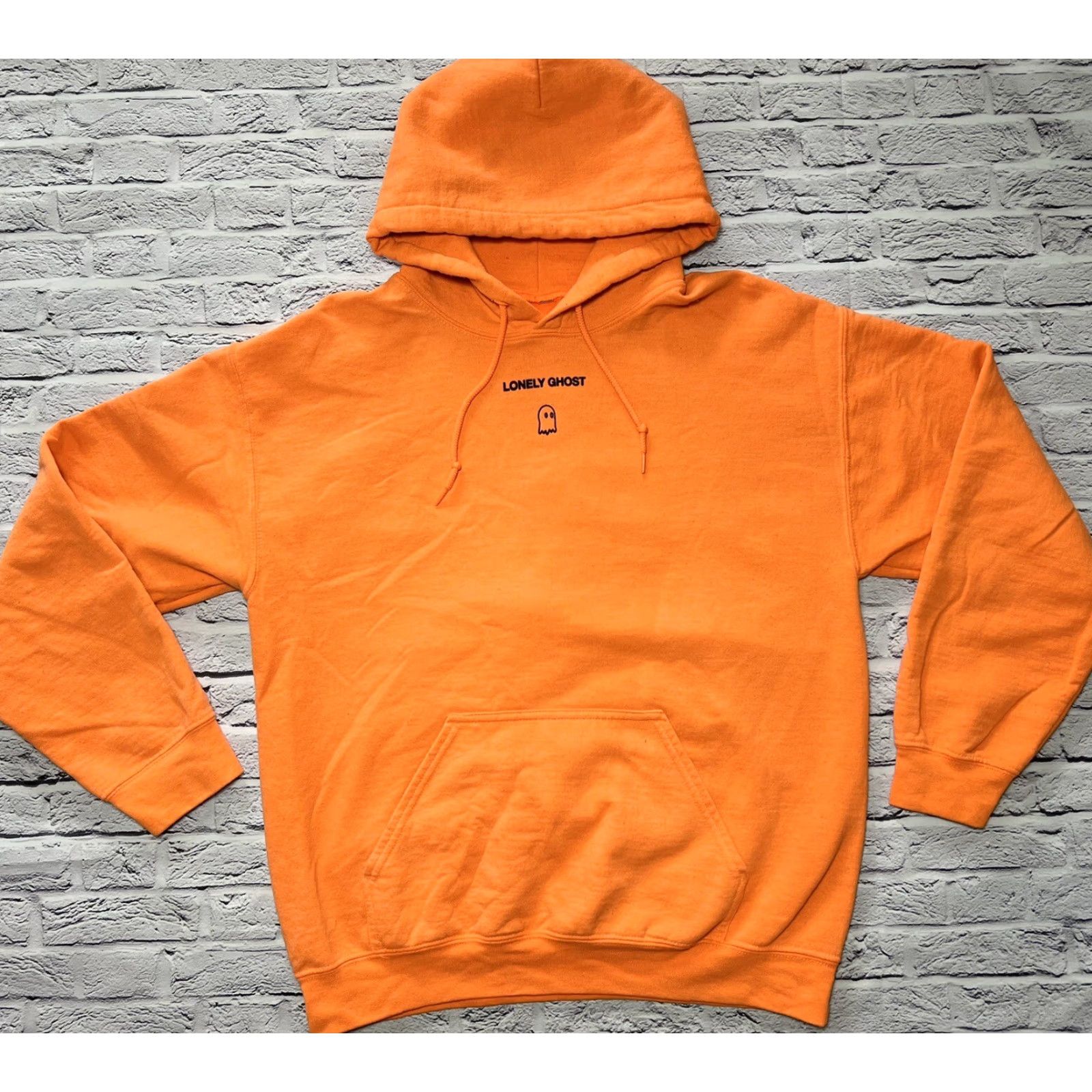 Vintage Orange Ghost Hoodie Text Me When You Get Home Size Medium User: Orange Ghost Hoodie Text Me When You Get Home Size Medium Size US M / EU 48-50 / 2 - 5 Thumbnail