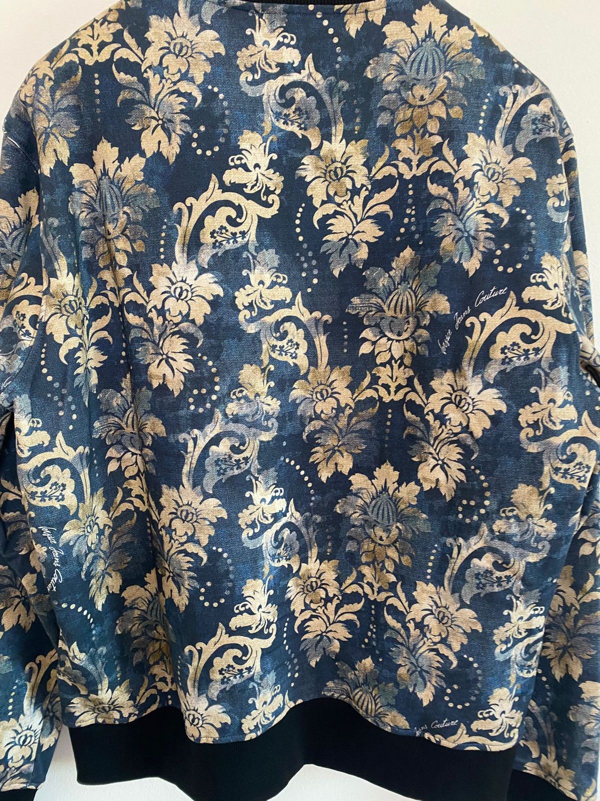 Versace Jeans Couture Tapestry Print Brushed Sweatshirt Versace Jeans Culture XL Size US XL / EU 56 / 4 - 9 Thumbnail