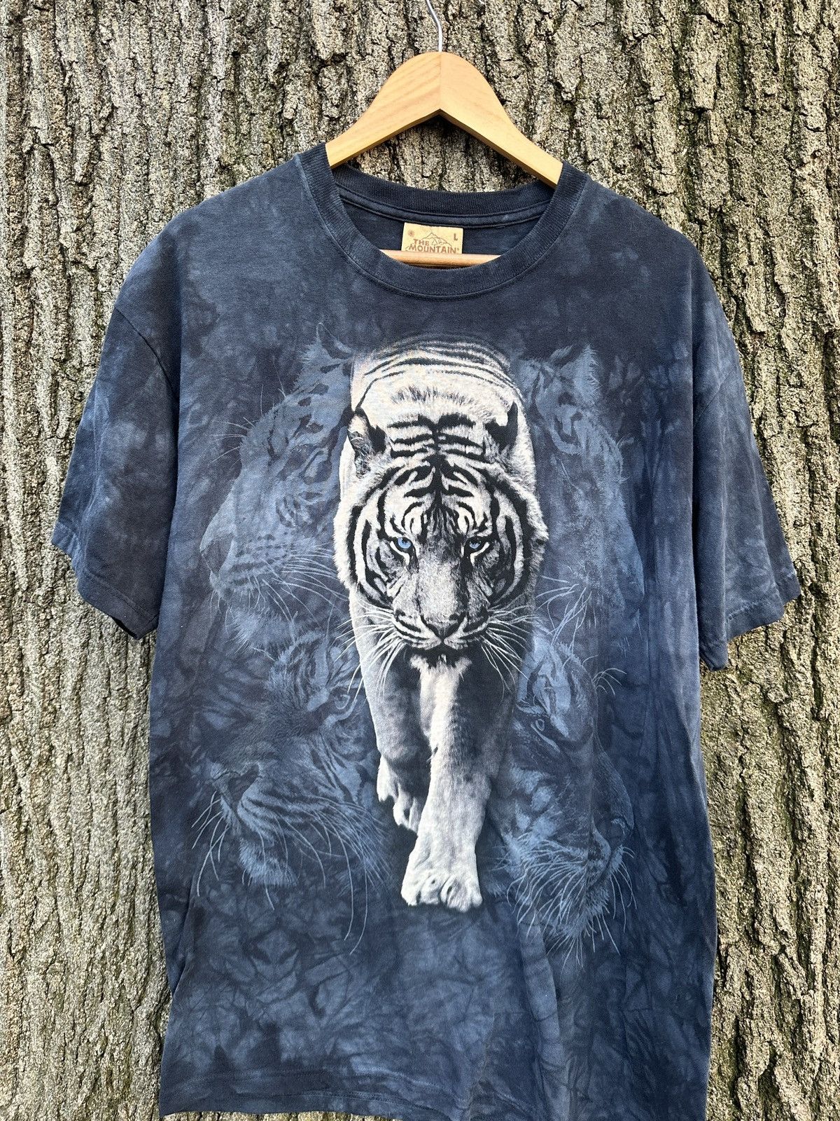 The Mountain × Vintage Vintage White Tiger The Mountain T Shirt Size US L / EU 52-54 / 3 - 1 Thumbnail