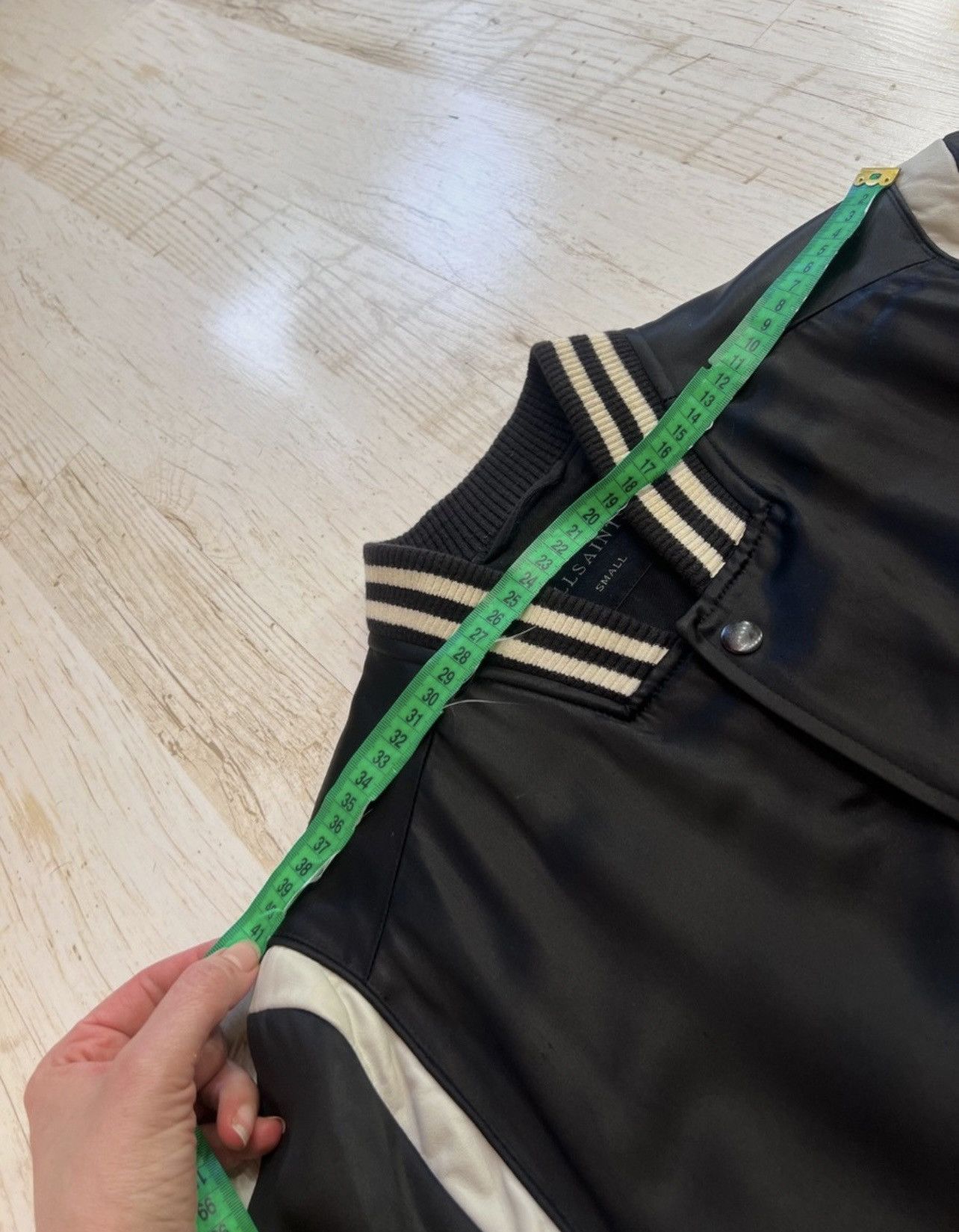Allsaints AllSaints Matsu Varsity Bomber Jacket – Size S Size US S / EU 44-46 / 1 - 11 Thumbnail