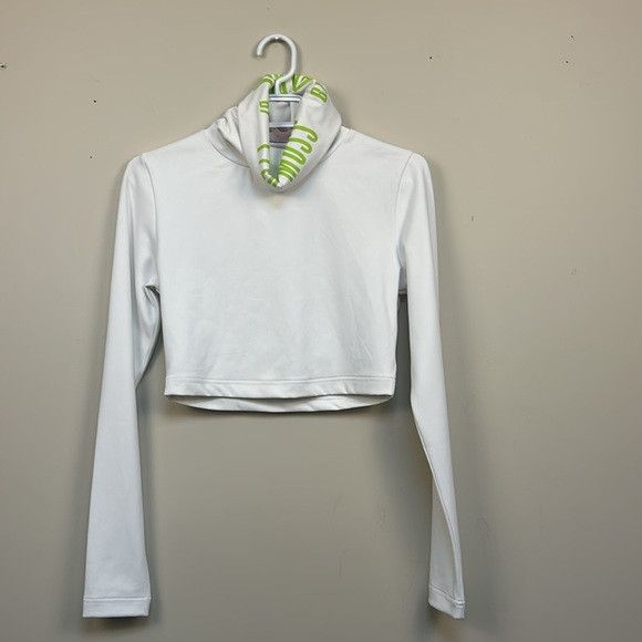 Pyer Moss × Reebok REEBOK X PYER MOSS White Recycled Polyester Turtleneck SMALL Size S / US 4 / IT 40 - 2 Thumbnail