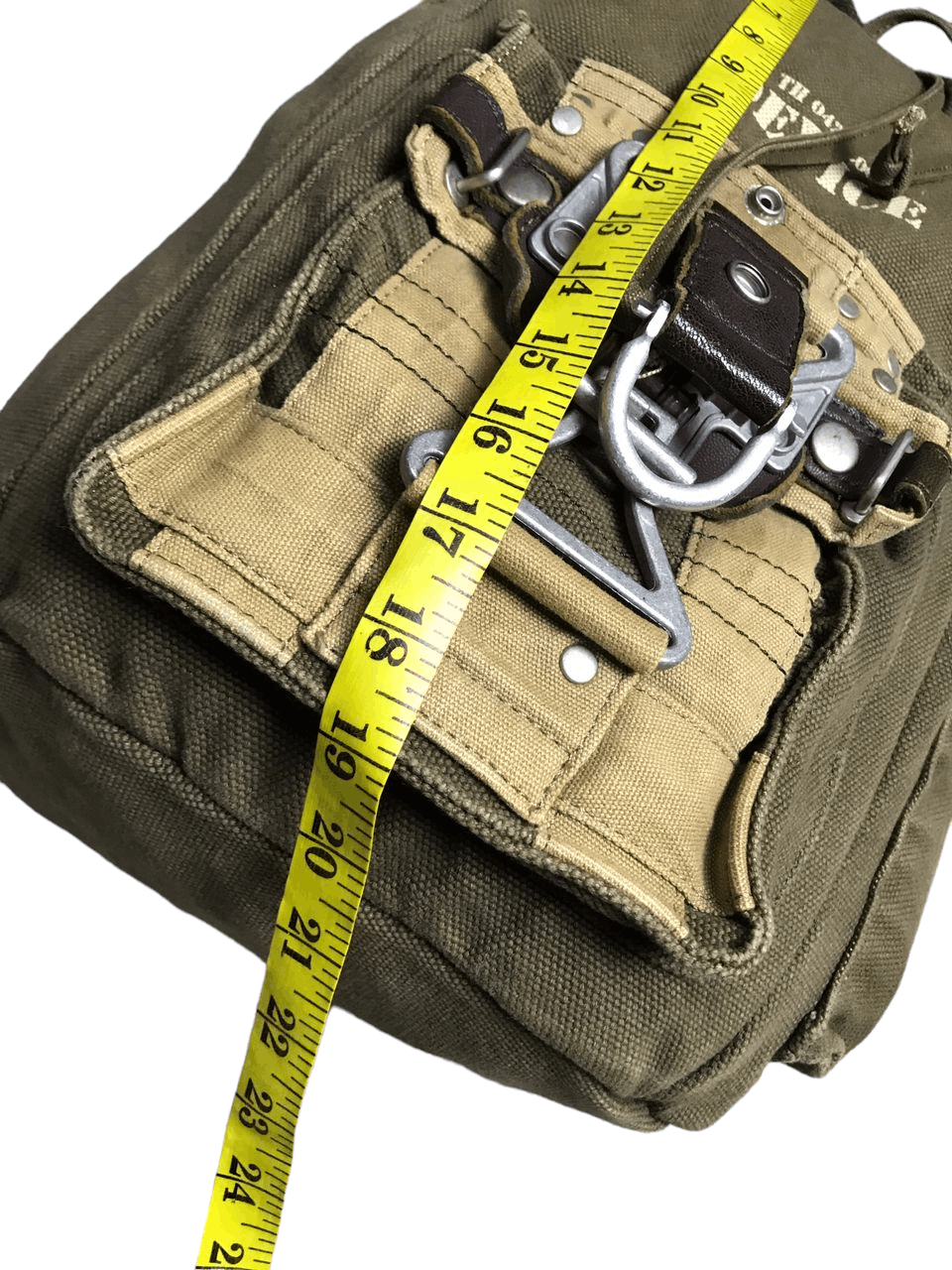 Japanese Brand × Vintage Vintage Military Sack BackPack Size ONE SIZE - 11 Thumbnail