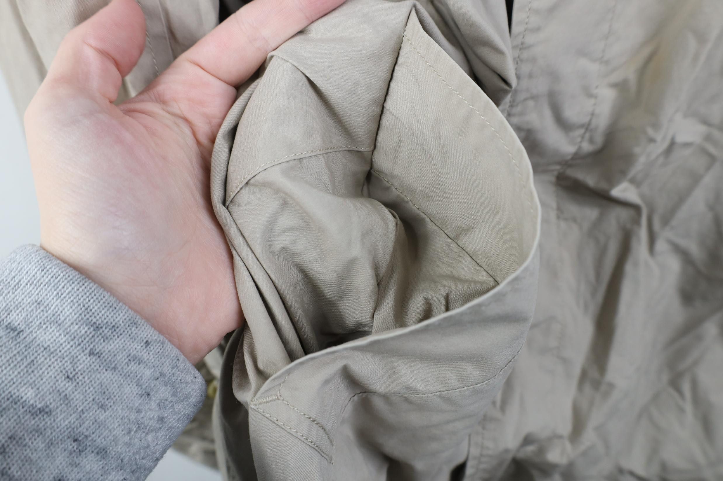 Tommy Hilfiger Vintage 90s Tommy Hilfiger Trench Coat Rain Jacket Beige Size US L / EU 52-54 / 3 - 10 Thumbnail