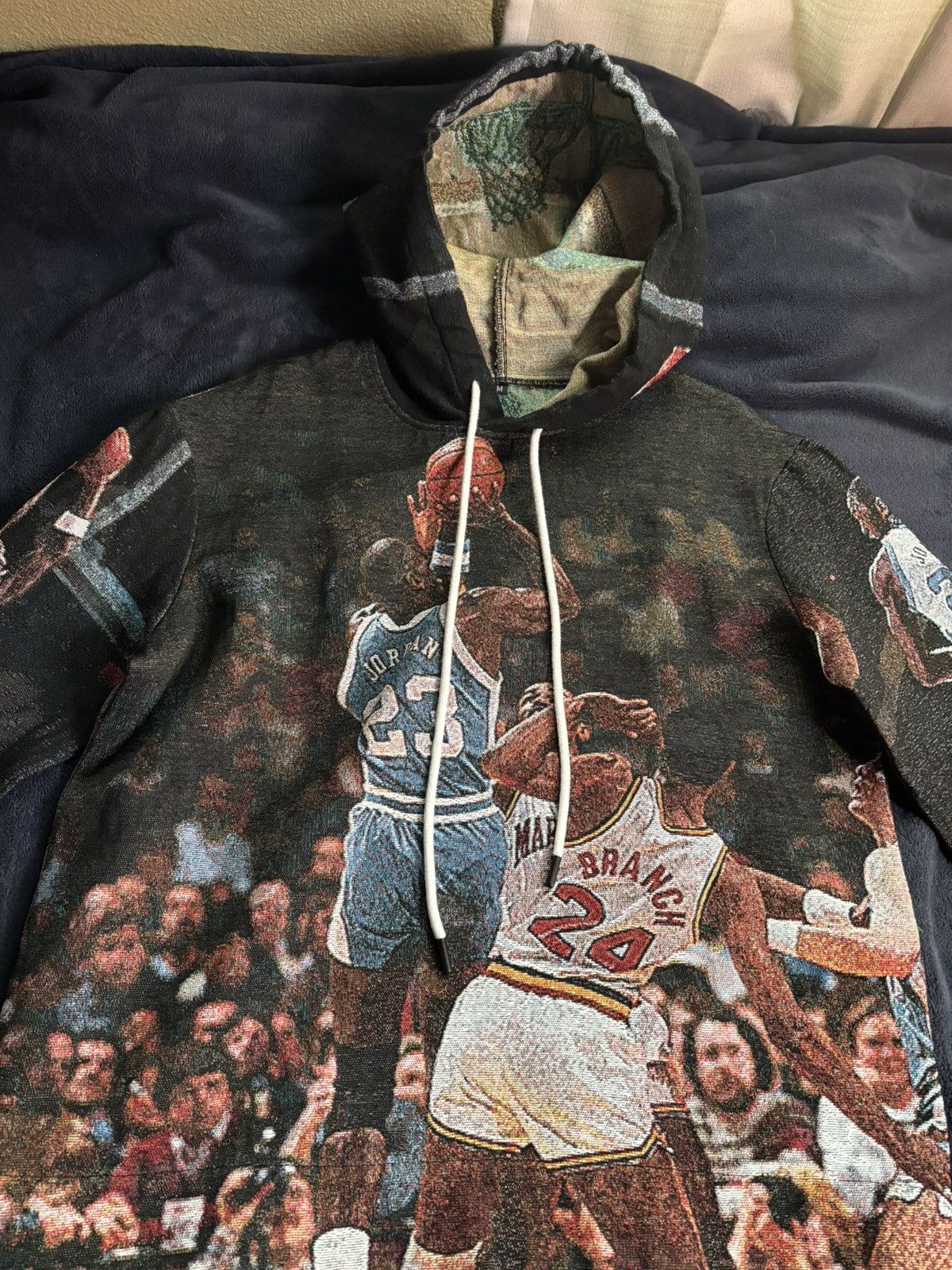 Other tapestry UNC jordan hoodie Size US M / EU 48-50 / 2 - 1 Thumbnail