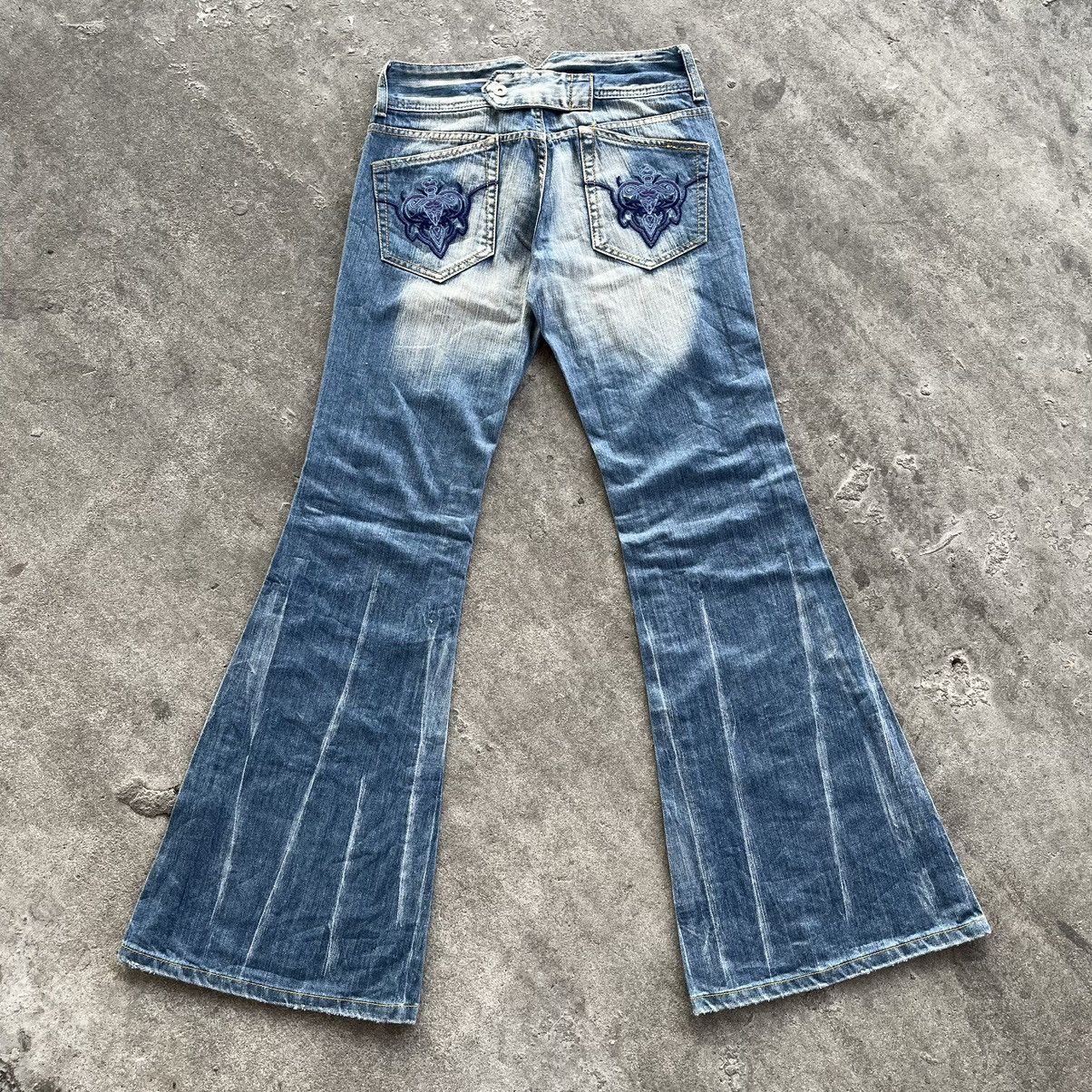 If Six Was Nine × Japanese Brand × Le Grande Bleu (L.G.B.) Super flare jeans ifsixwasnine styled Size US 30 / EU 46 - 1 Thumbnail
