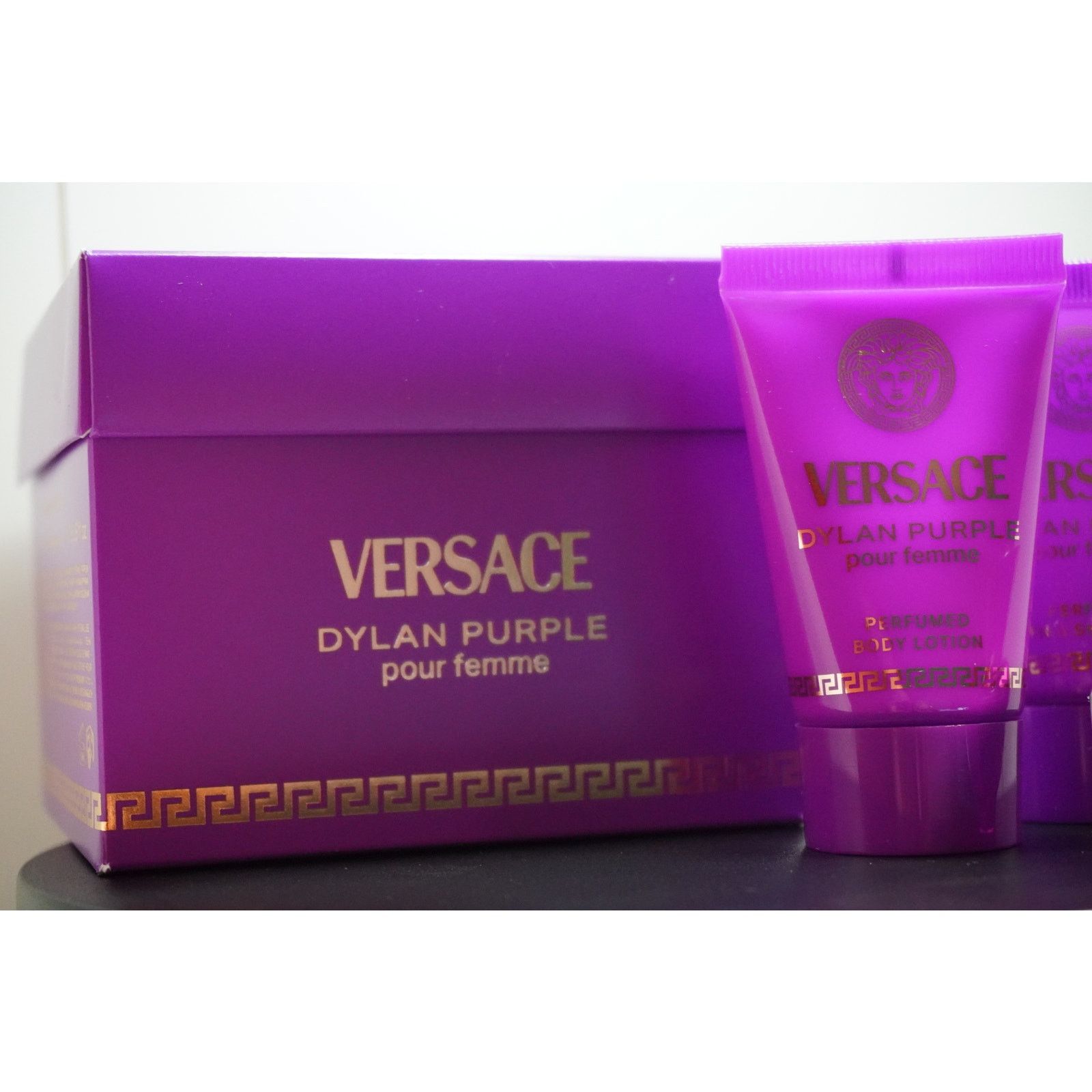 Versace Versace Dylan Purple Pour Femme 3-Piece Set EDP Body Lotion Size ONE SIZE - 3 Thumbnail