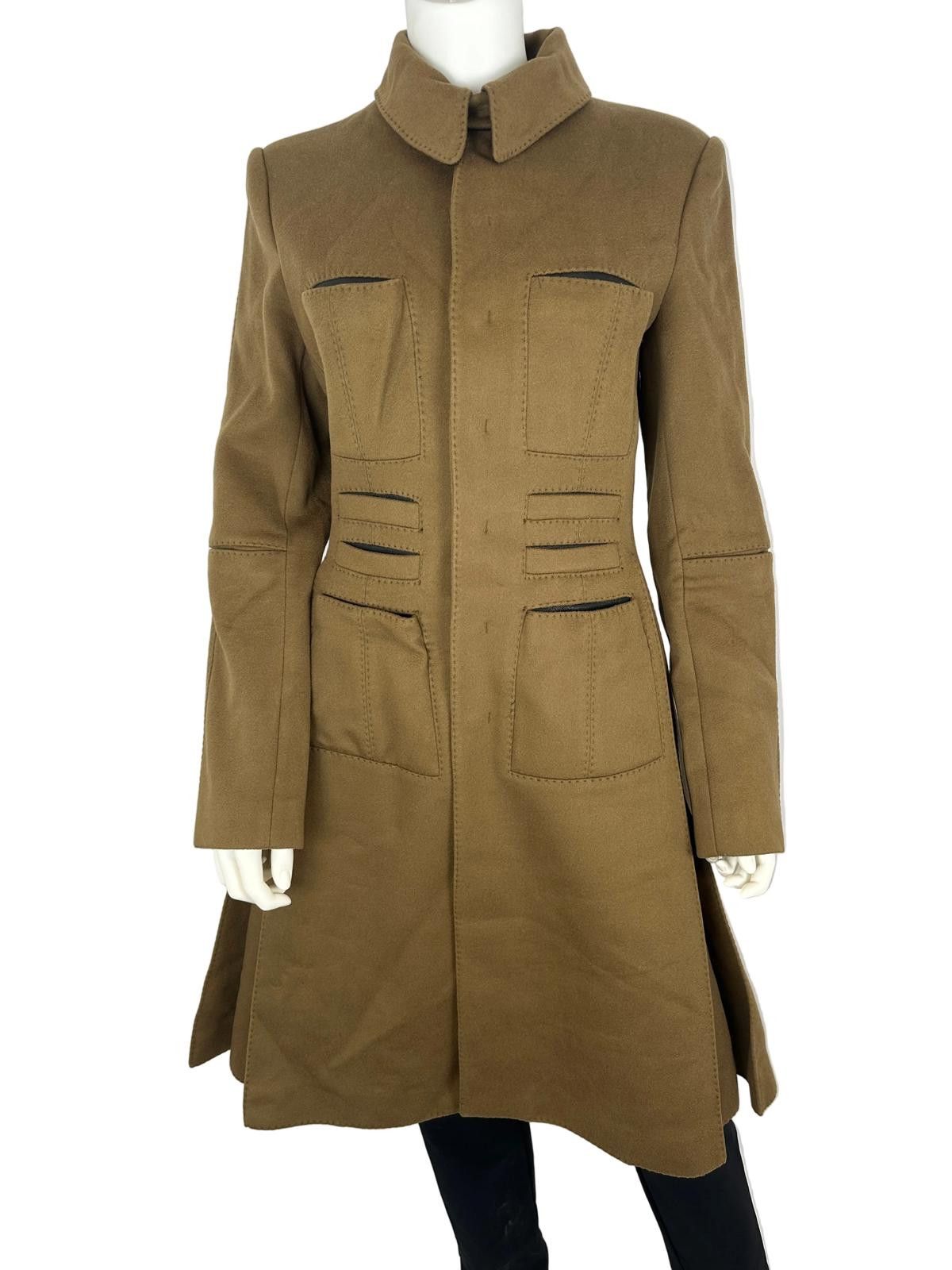 Jean Paul Gaultier Jean Paul Gaultier Utility Pocket Cashmere Wool Coat Size S / US 4 / IT 40 - 1 Thumbnail