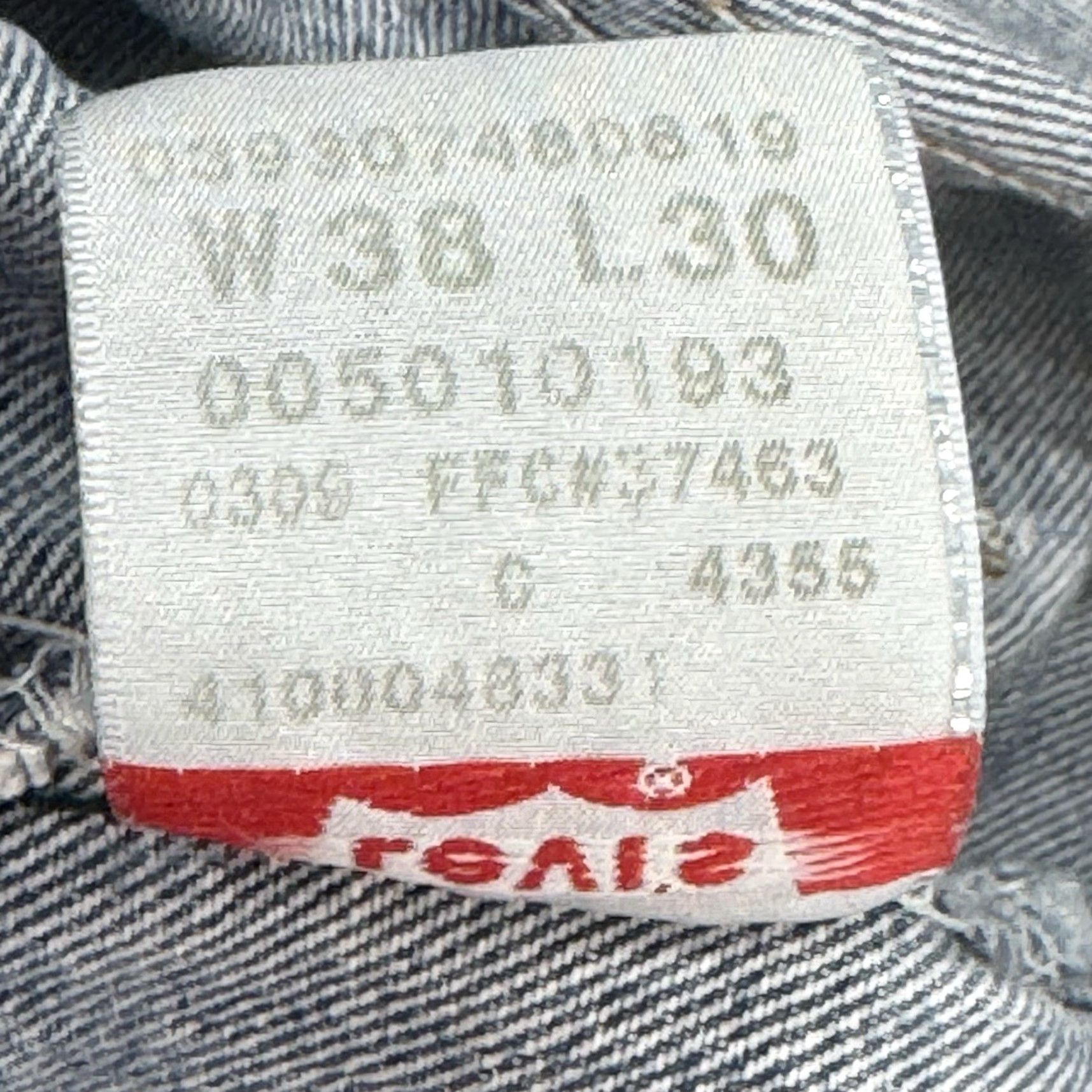 Levi's VINTAGE Levi’s 501 Jeans Denim Button Fly 90s Men’s 38x30 Blue Slim/Regular XX Selvedge Size US 38 / EU 54 - 6 Thumbnail