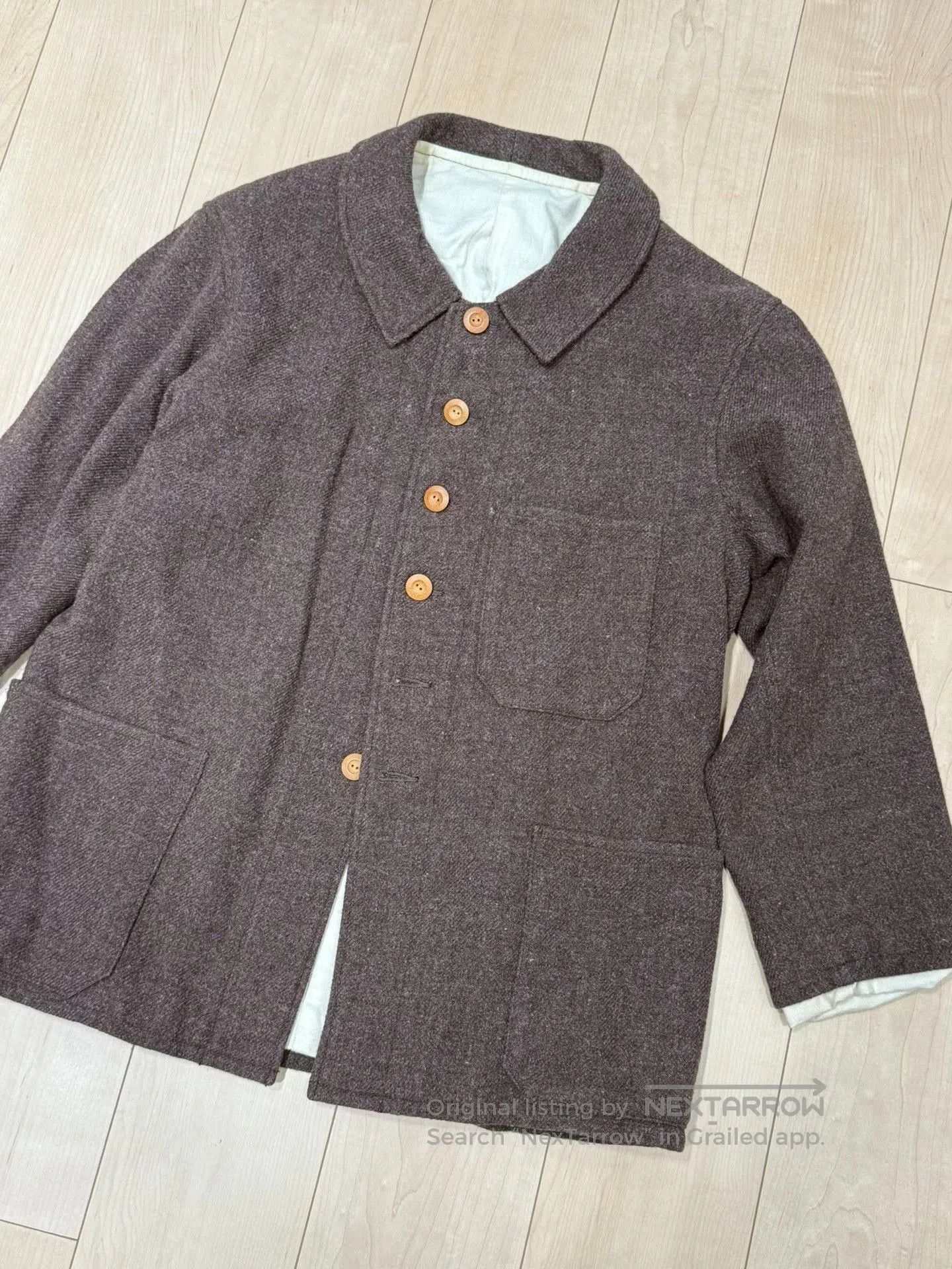 Visvim Visvim Japanese Made French Workwear Wool Coat. Size US M / EU 48-50 / 2 - 2 Thumbnail