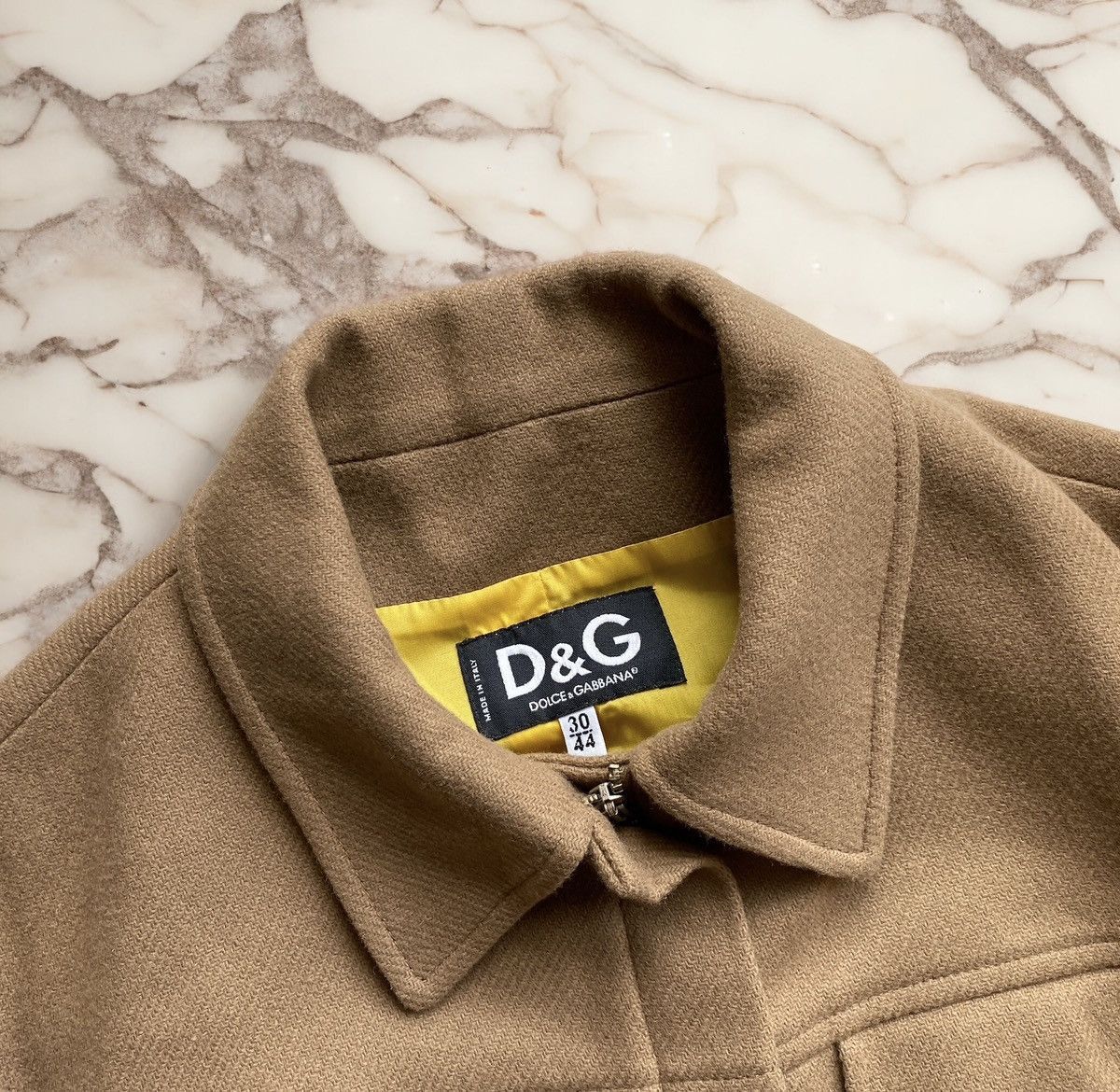 Dolce & Gabbana Vintage Dolce & Gabbana Brown Wool Suit Jacket Bomber Pants Size M / US 6-8 / IT 42-44 - 4 Thumbnail