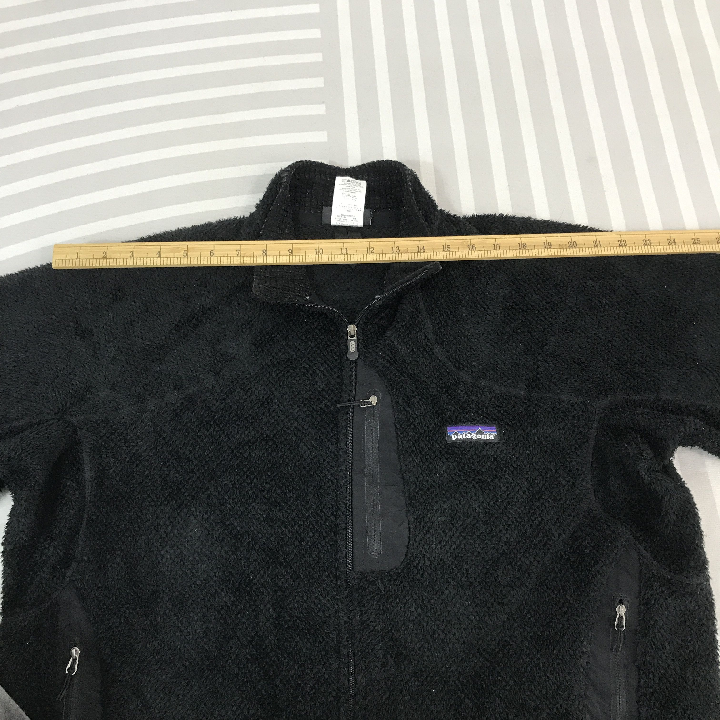 Patagonia × Vintage Vintage Patagonia Sherpa Fleece Black design zipper Jacket Size US XL / EU 56 / 4 - 5 Thumbnail