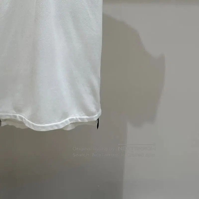 Thom Browne Thom Browne White Striped Cotton Dress for Women . Size S / US 4 / IT 40 - 2 Thumbnail