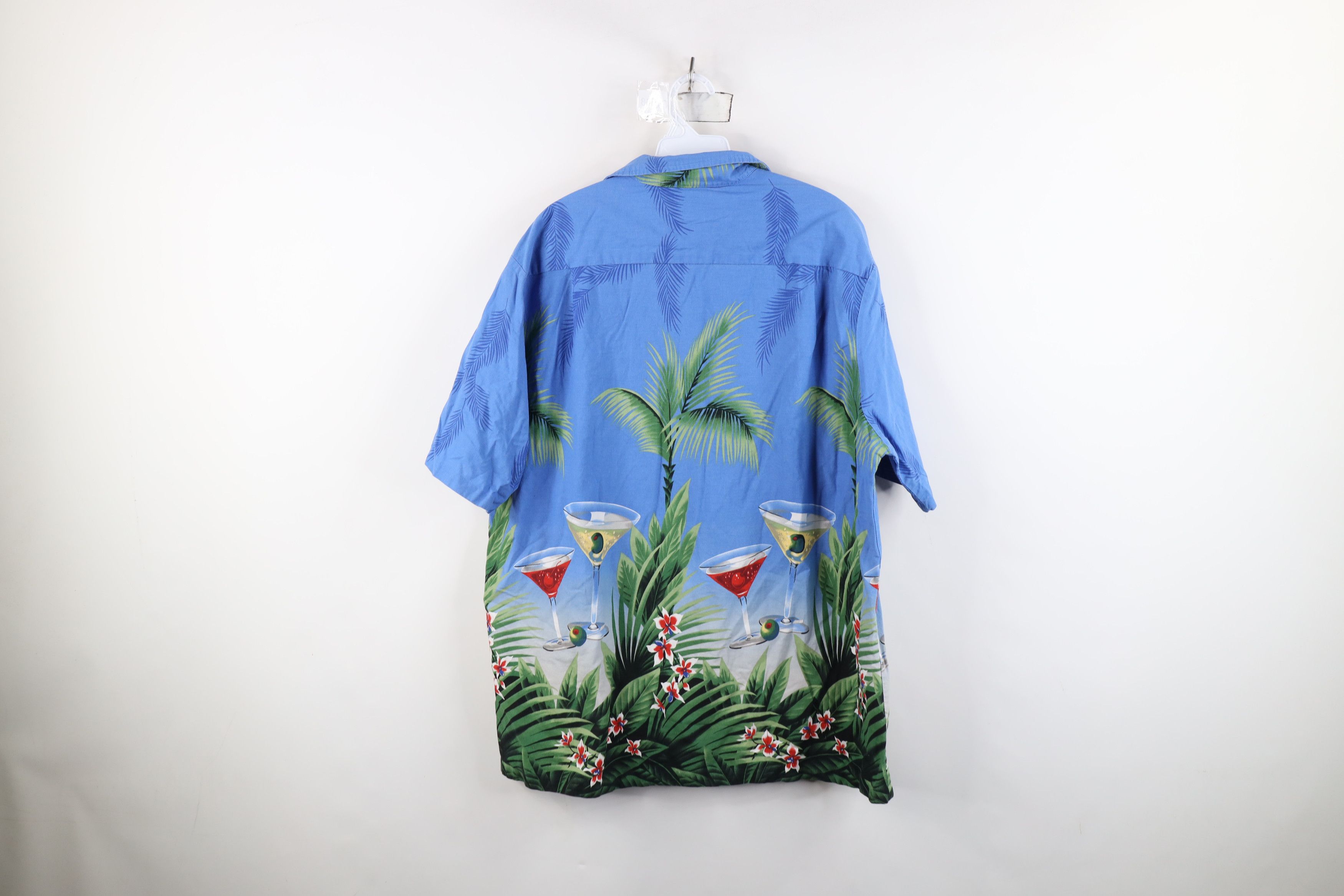 Vintage Vintage 90s Rockabilly Flower Camp Collar Hawaiian Shirt USA Size US XL / EU 56 / 4 - 12 Thumbnail