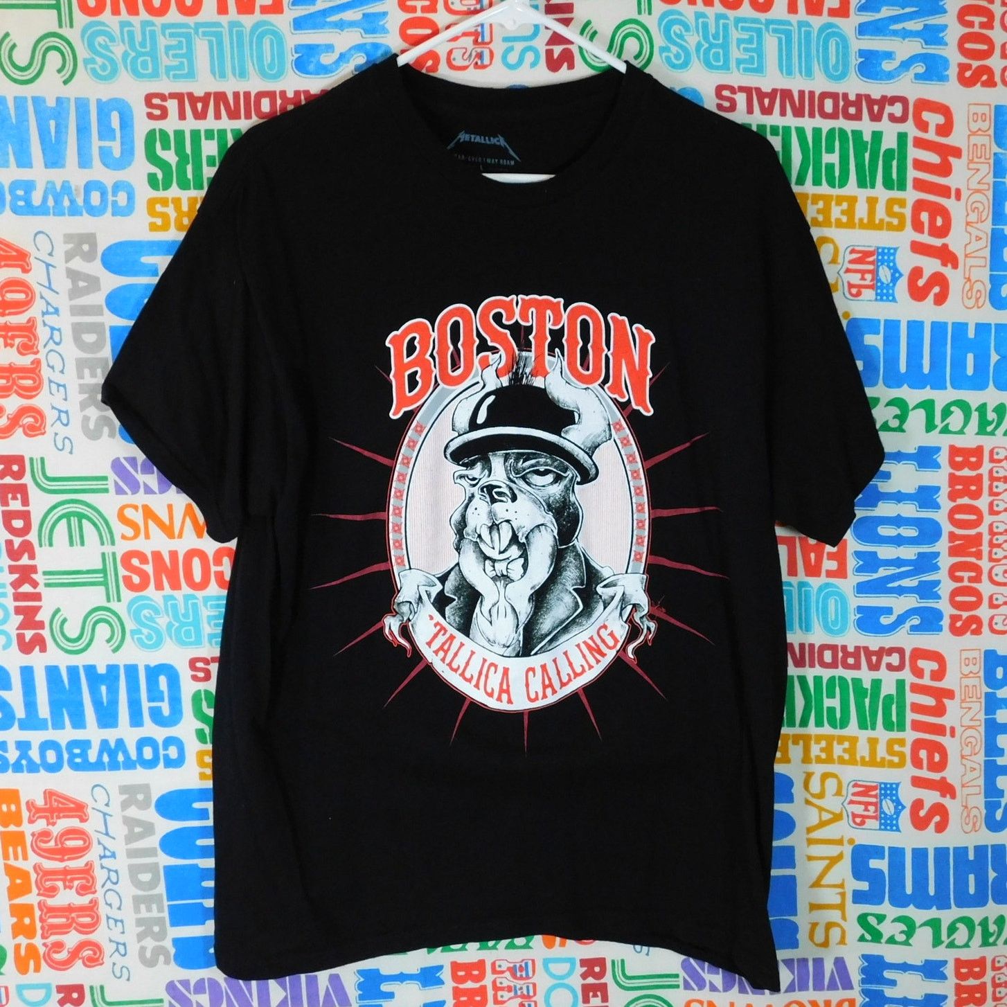 Metallica Metallica Boston Calling 2022 Tour T Shirt Sz L Double Sided Size US L / EU 52-54 / 3 - 1 Thumbnail