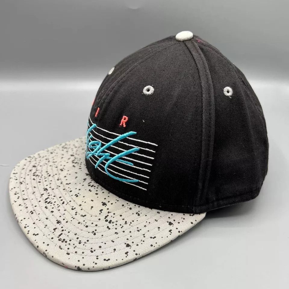 Nike Air Jordan Flight Hat Men Speckled Print Nike Snap Back Cap Size ONE SIZE - 2 Thumbnail