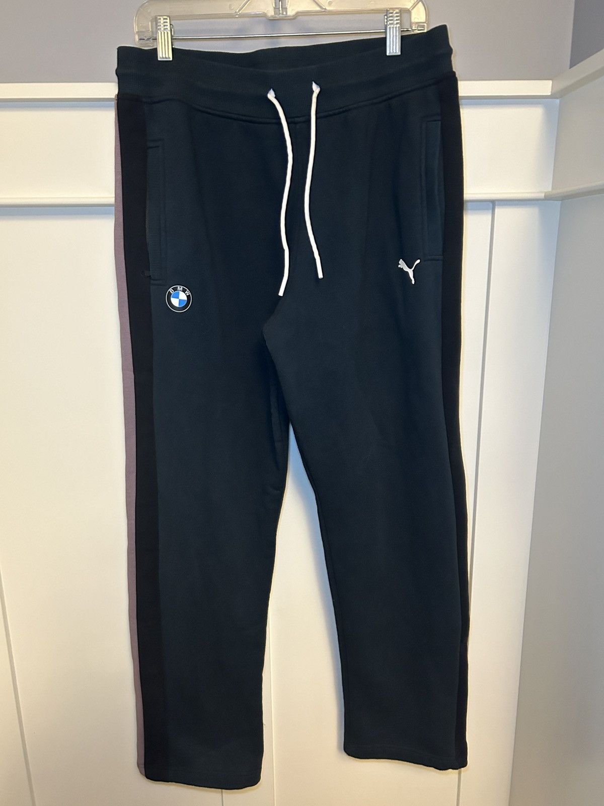 BMW × Puma Puma X BMW Motorsports straight leg sweatpants Size US 36 / EU 52 - 1 Thumbnail