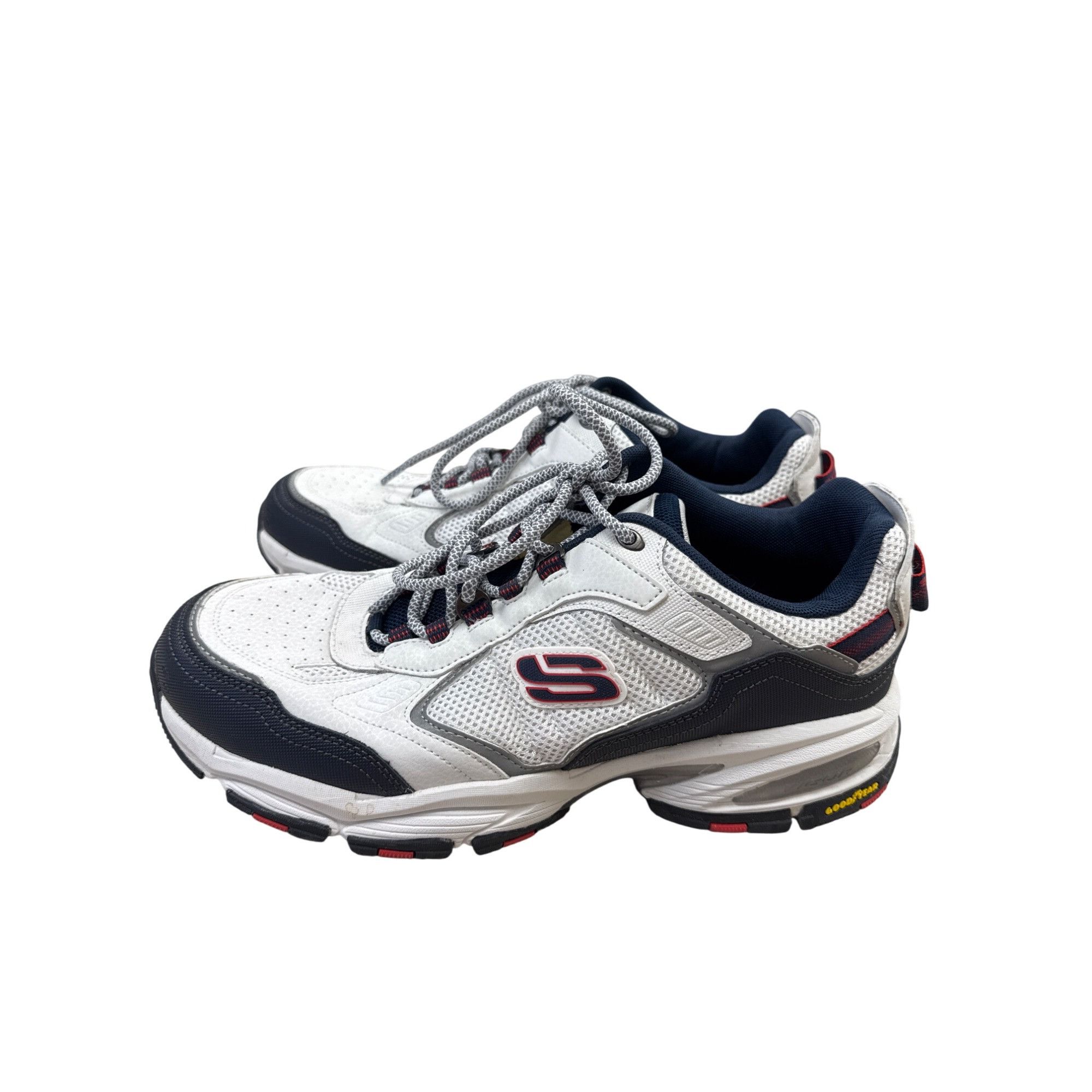 SKECHERS Skechers Sport Mens White black sneakers shoes Size 9.5 SKU Size US 9.5 / EU 42-43 - 4 Thumbnail