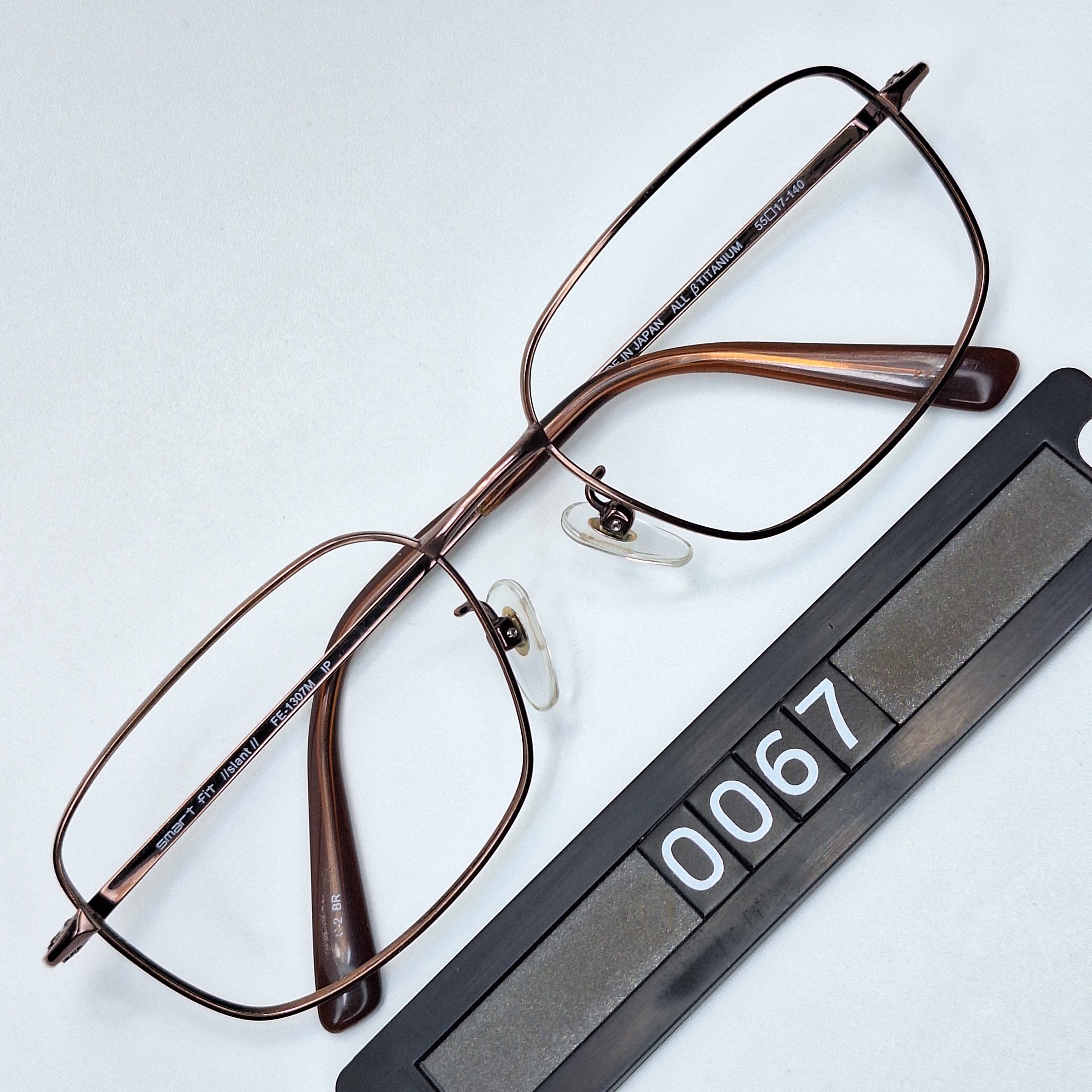 Other Smart Fit slant FE-1307M ALL Beta-Titanium Business Frames Size ONE SIZE - 1 Thumbnail