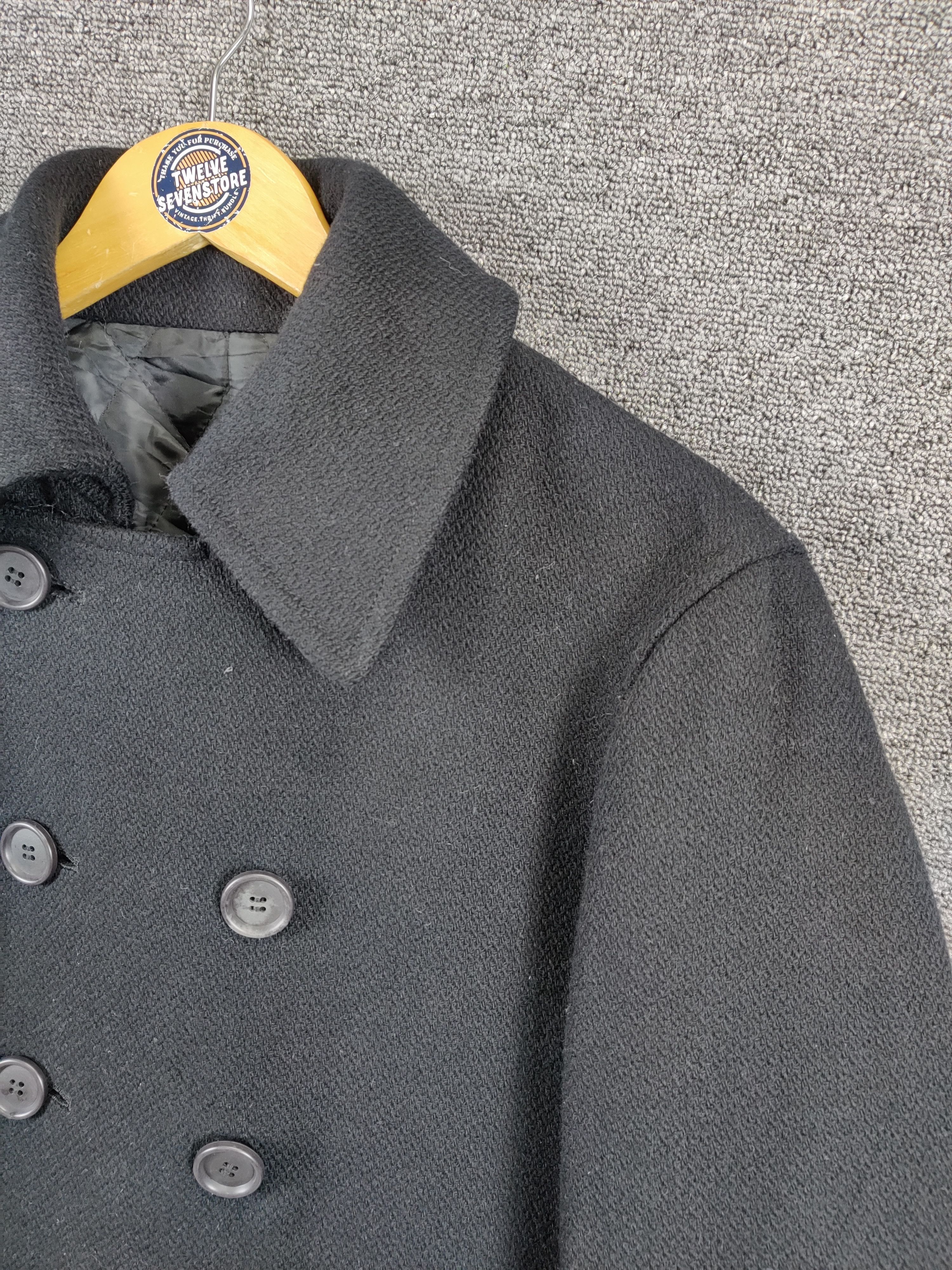 291295=Homme 291295= Homme Double Breasted Wool Coat Size US M / EU 48-50 / 2 - 7 Thumbnail