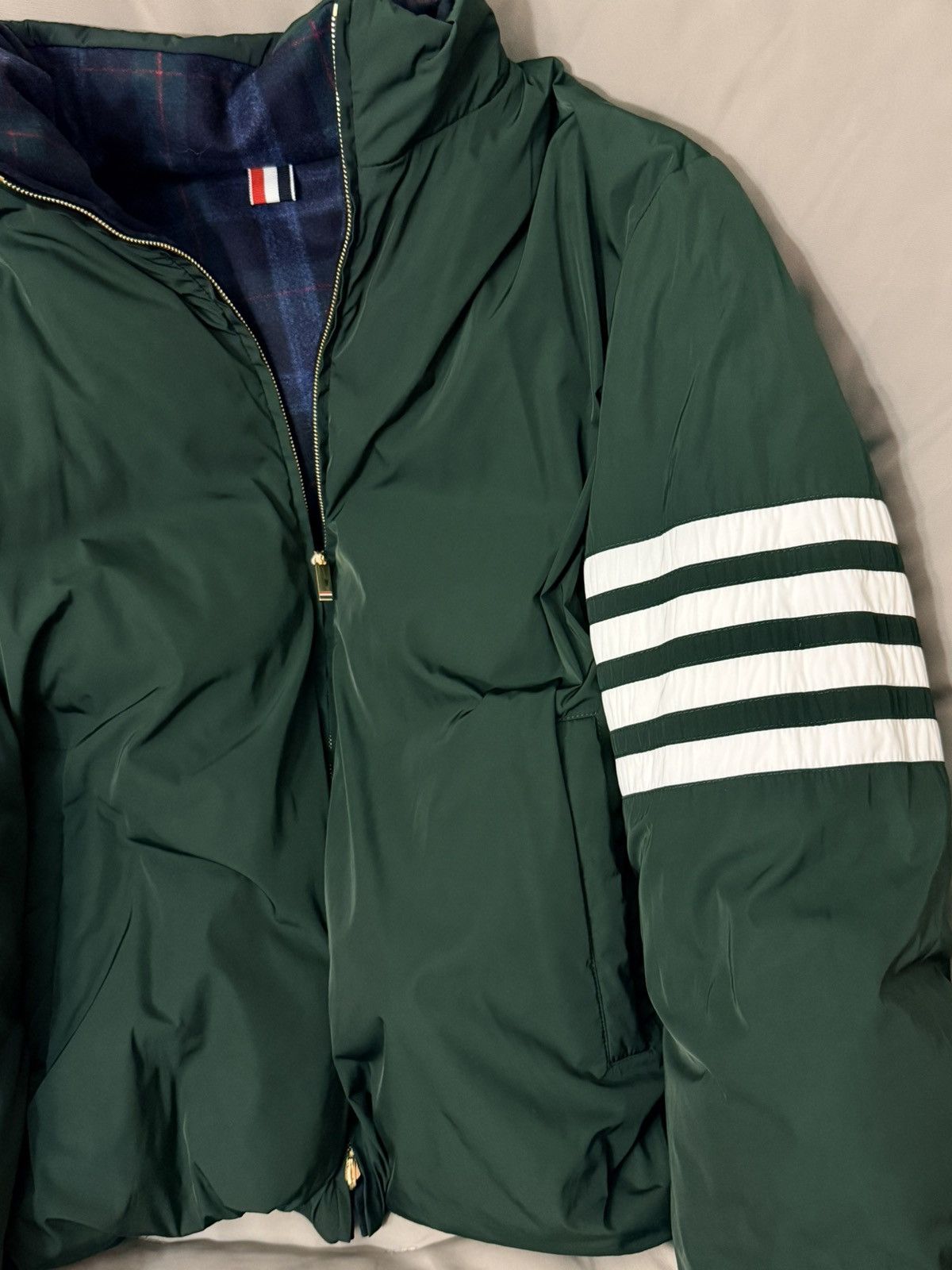 Thom Browne Thom Browne Reversible Zip-Up Down Jacket Size US M / EU 48-50 / 2 - 15 Thumbnail