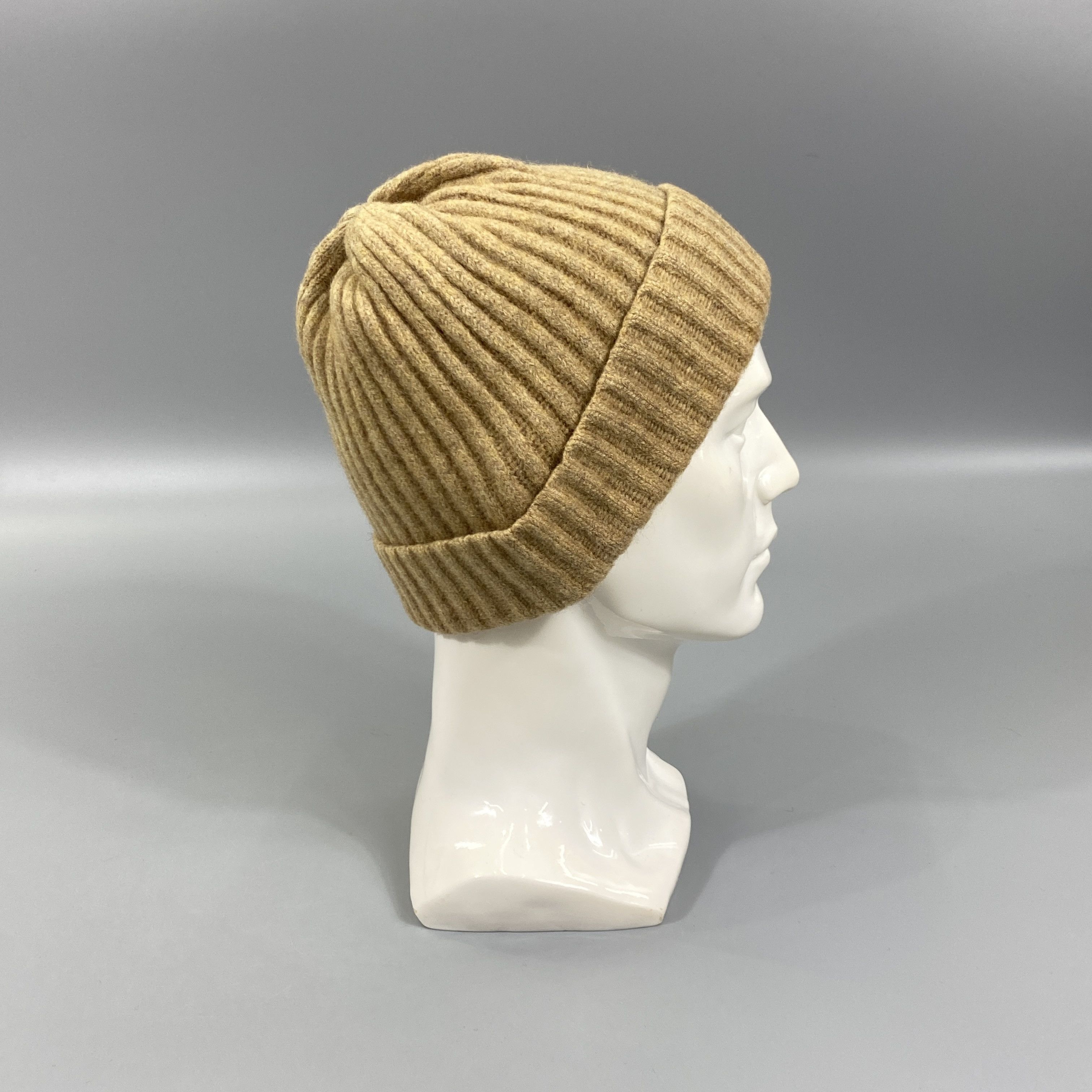 Japanese Brand Knitted Fur Beanie Hats -BN868 Size ONE SIZE - 4 Thumbnail
