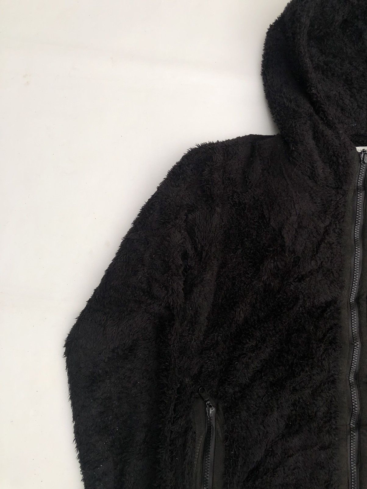 FAUX FURHOODIE DARK SKULL GOTHIC PUNK